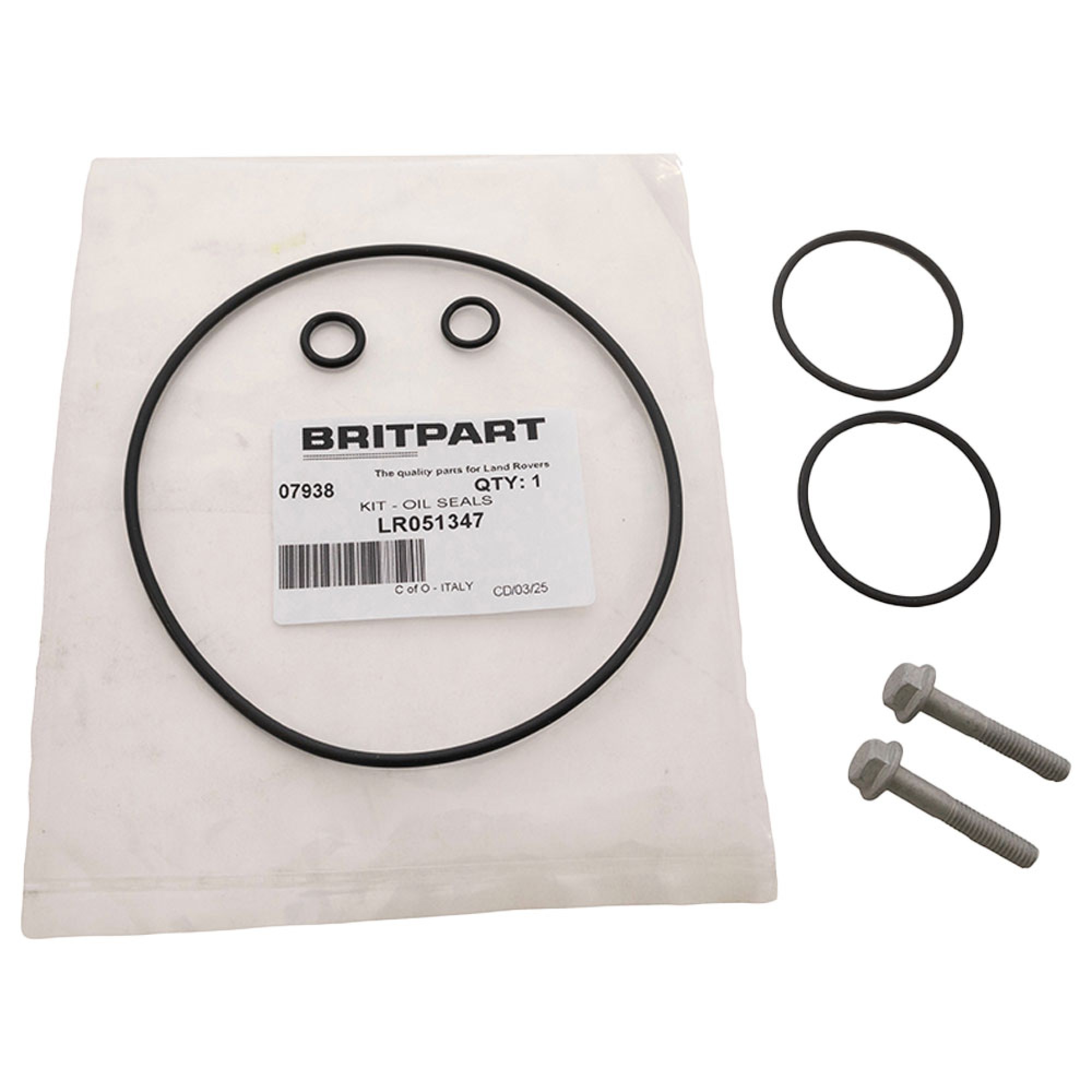 LR051347 - Seal Kit for Haldex Differential