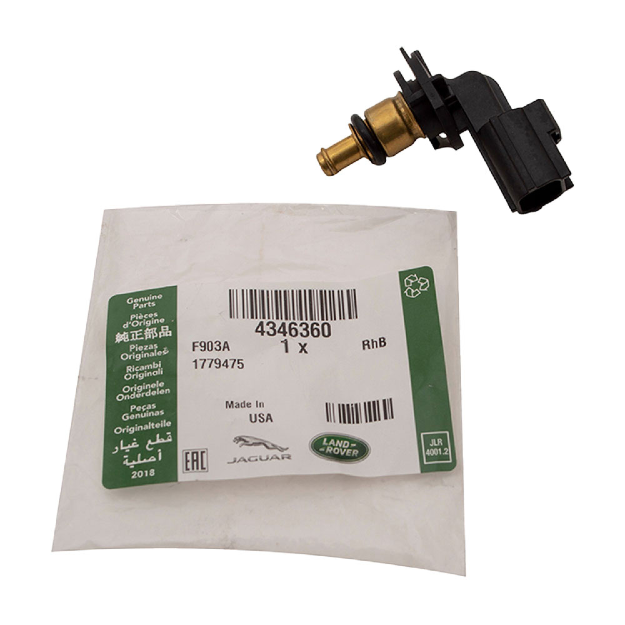 4346360LR - Genuine Sensor Engine Coolant Most Engines 2012 on