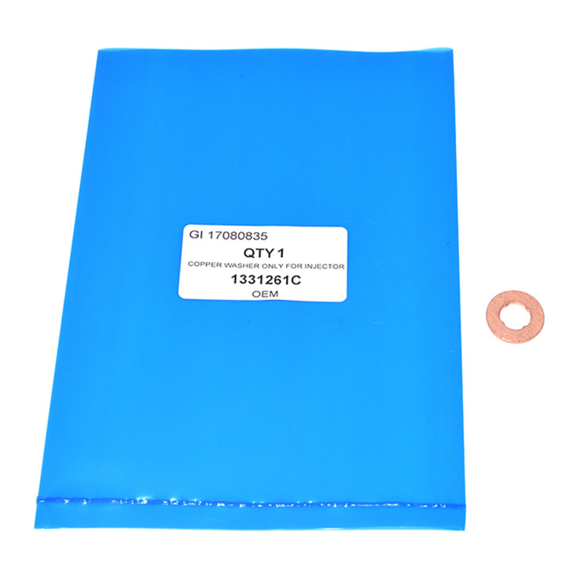 1331261C - Fuel Injector Copper Seal Only 2.7 V6 Diesel EU2 Directive 3