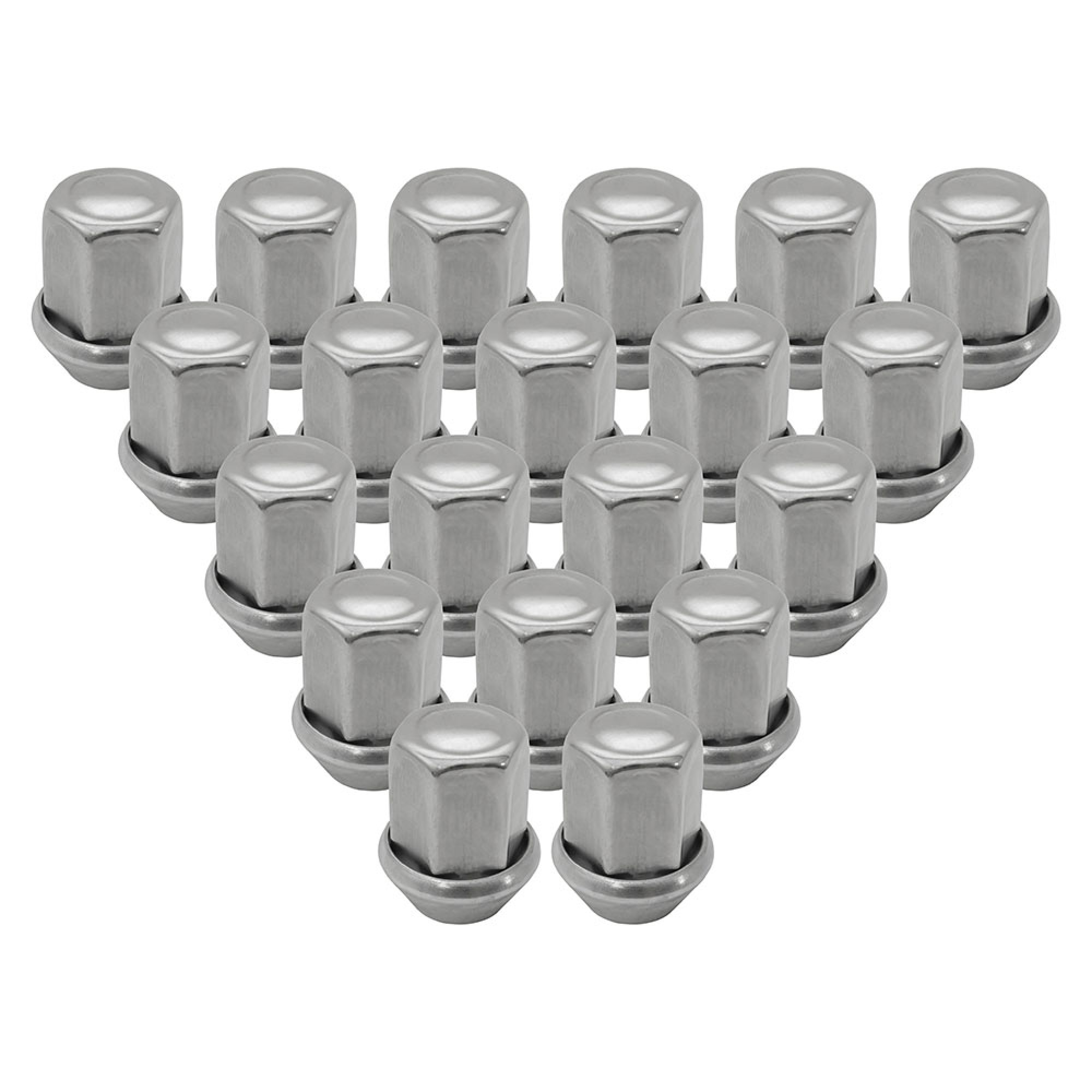 605123499X - Wheel Nut Silver Pack Of 20