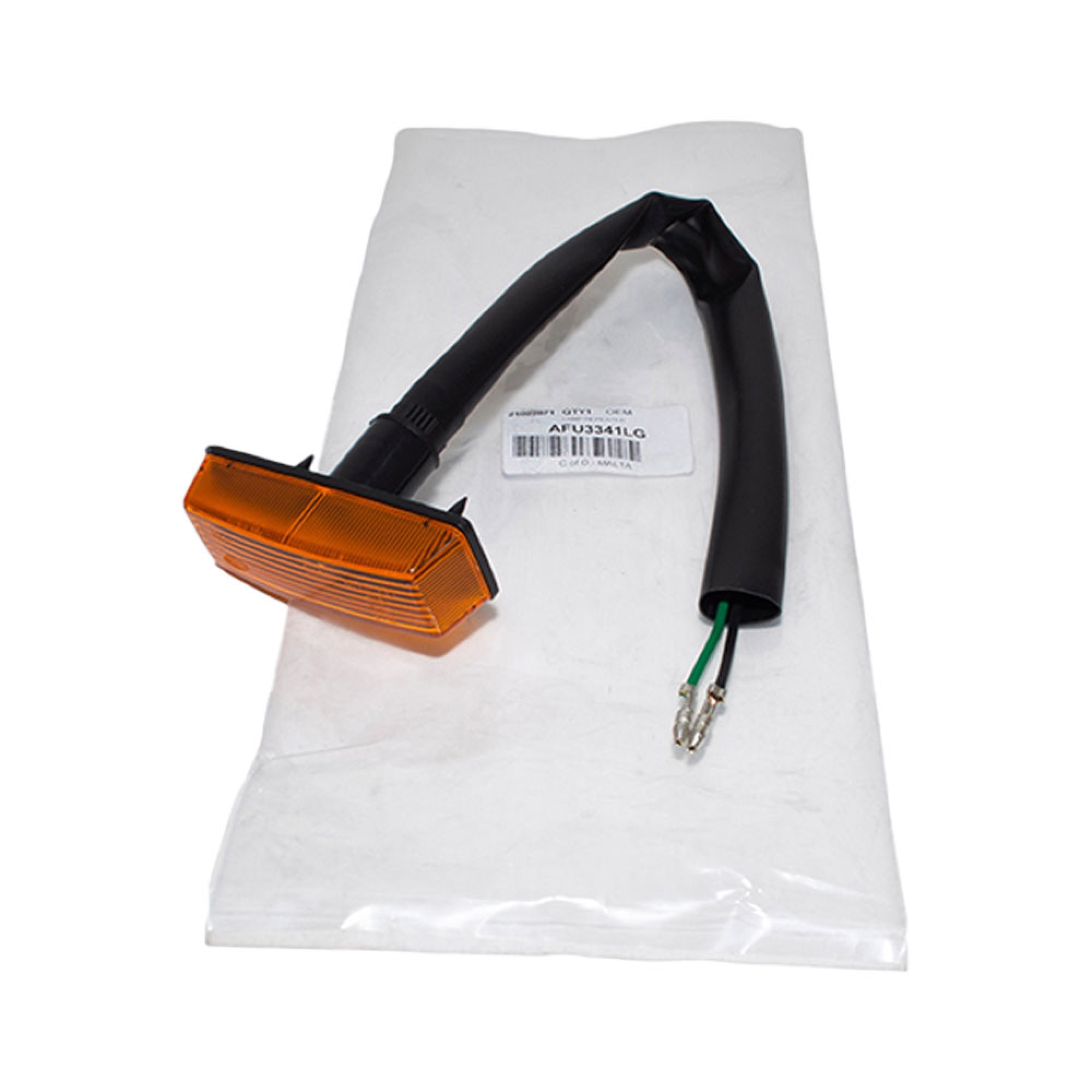 AFU3341LG - OEM Side Repeater Lens Body Only Range Rover Classic