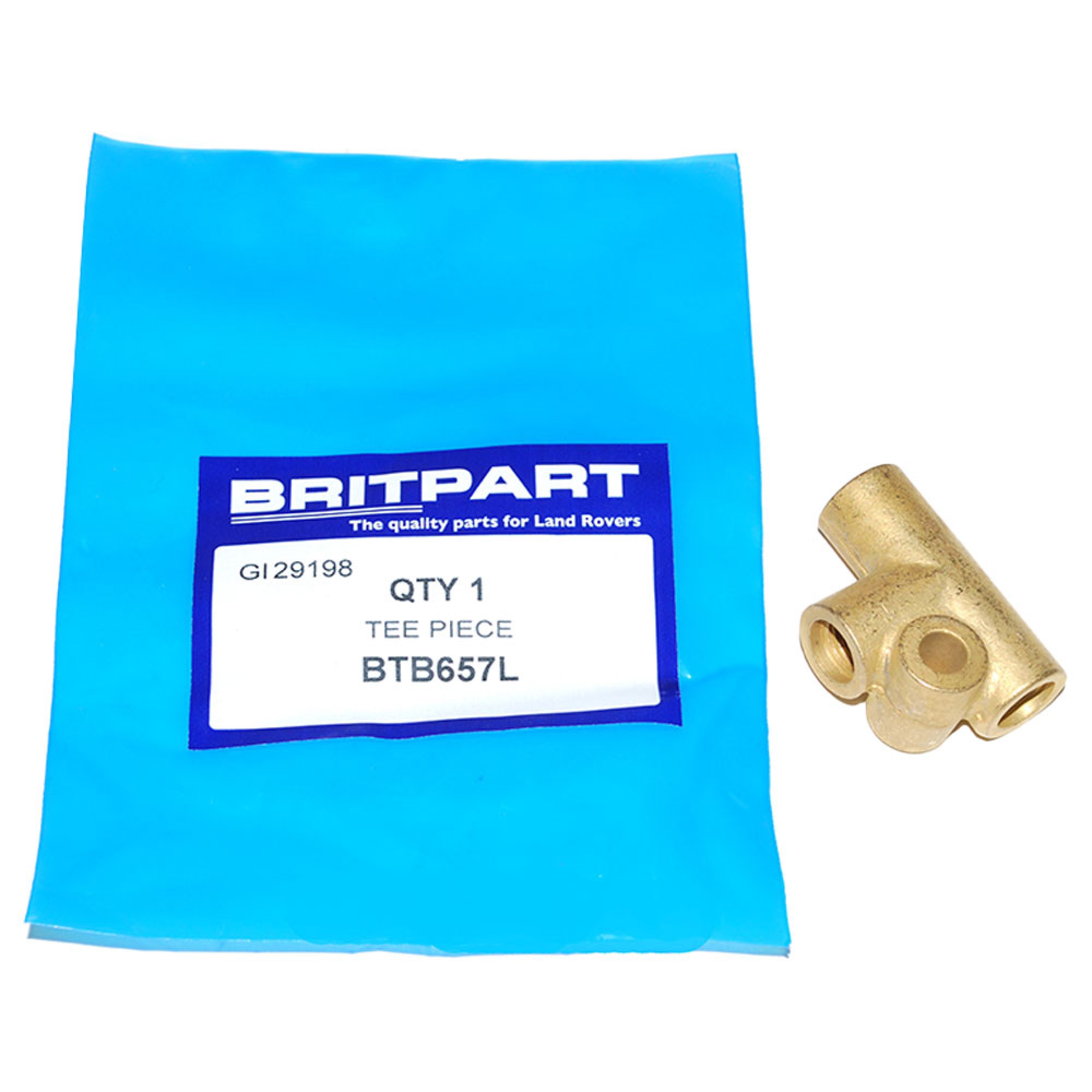 BTB657L - Tee Piece for Brake Pipes