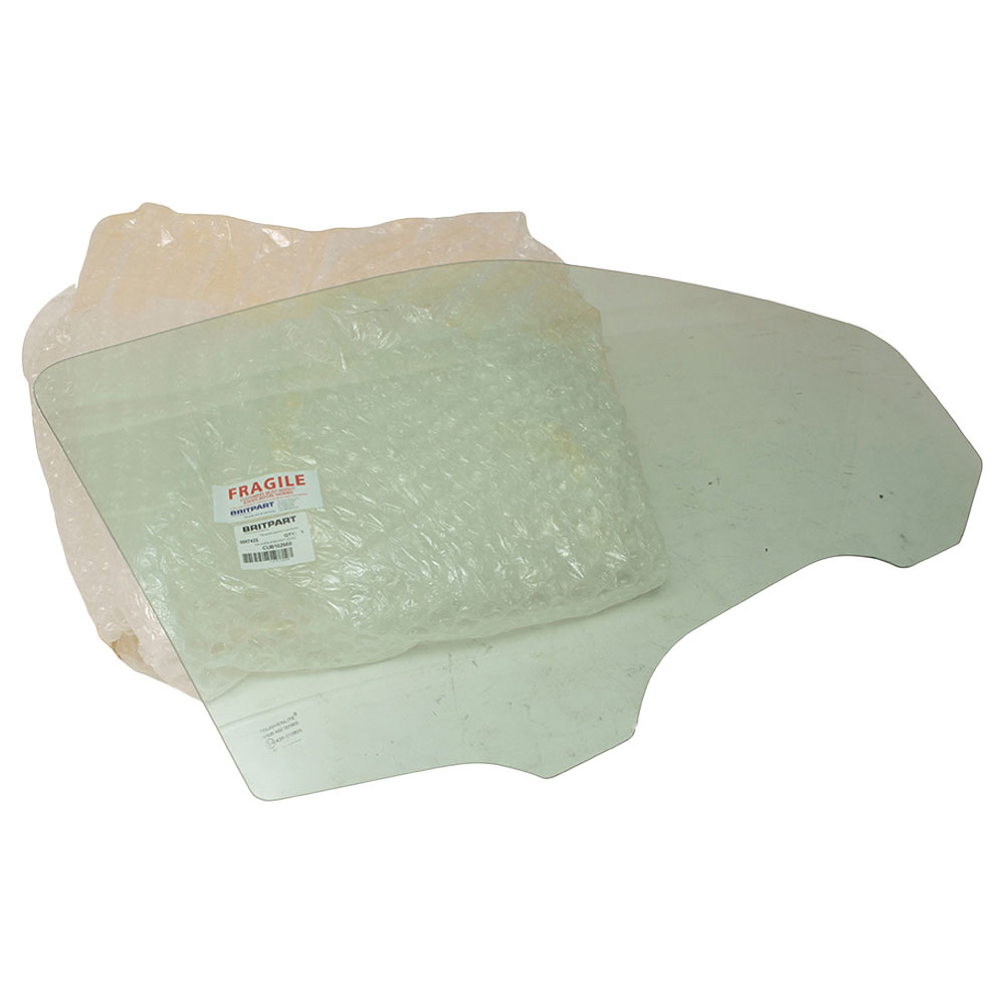 CUB102660 - RH Front Green Tinted Door Glass