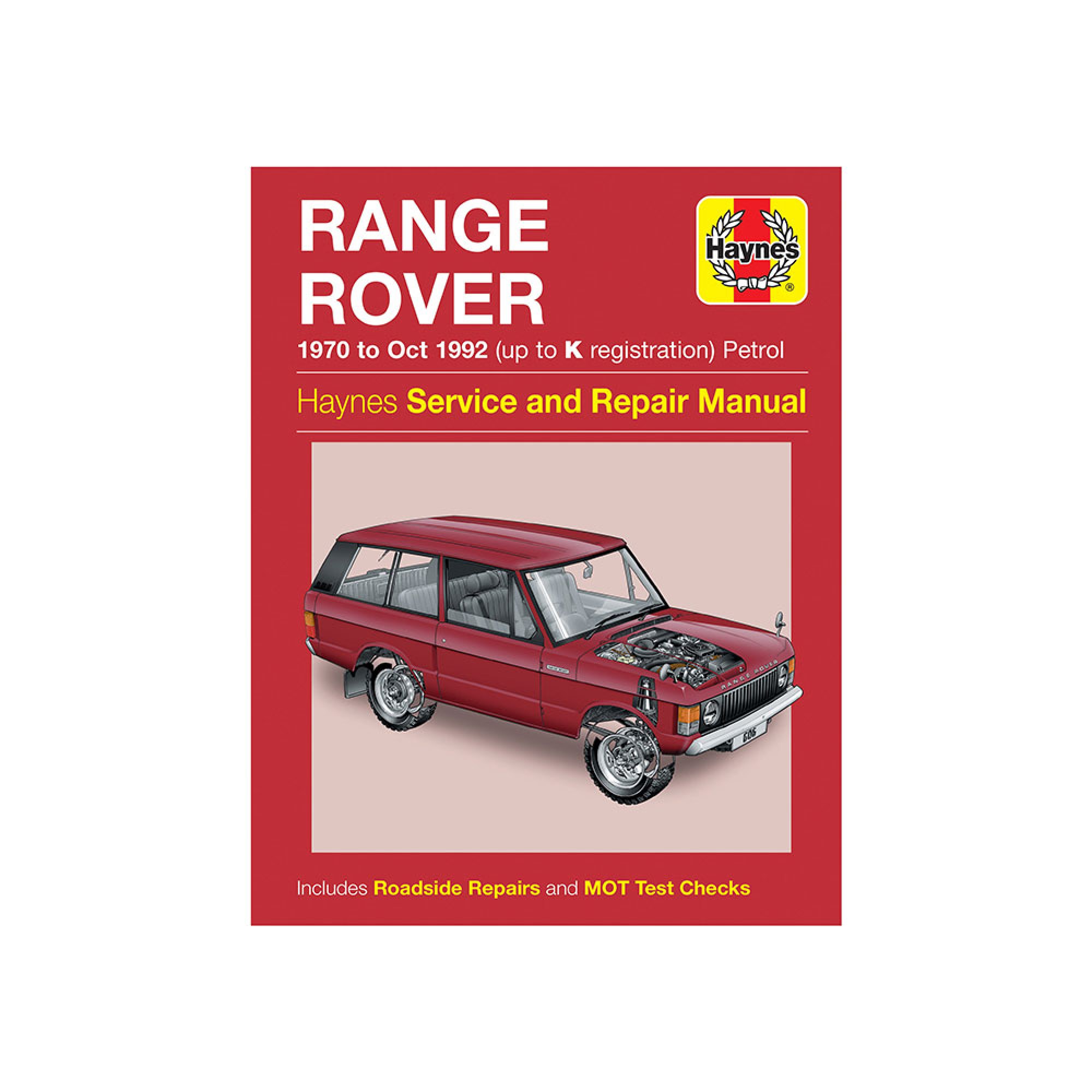DA3048 - Haynes Repair Manual Range Rover Classic to 92