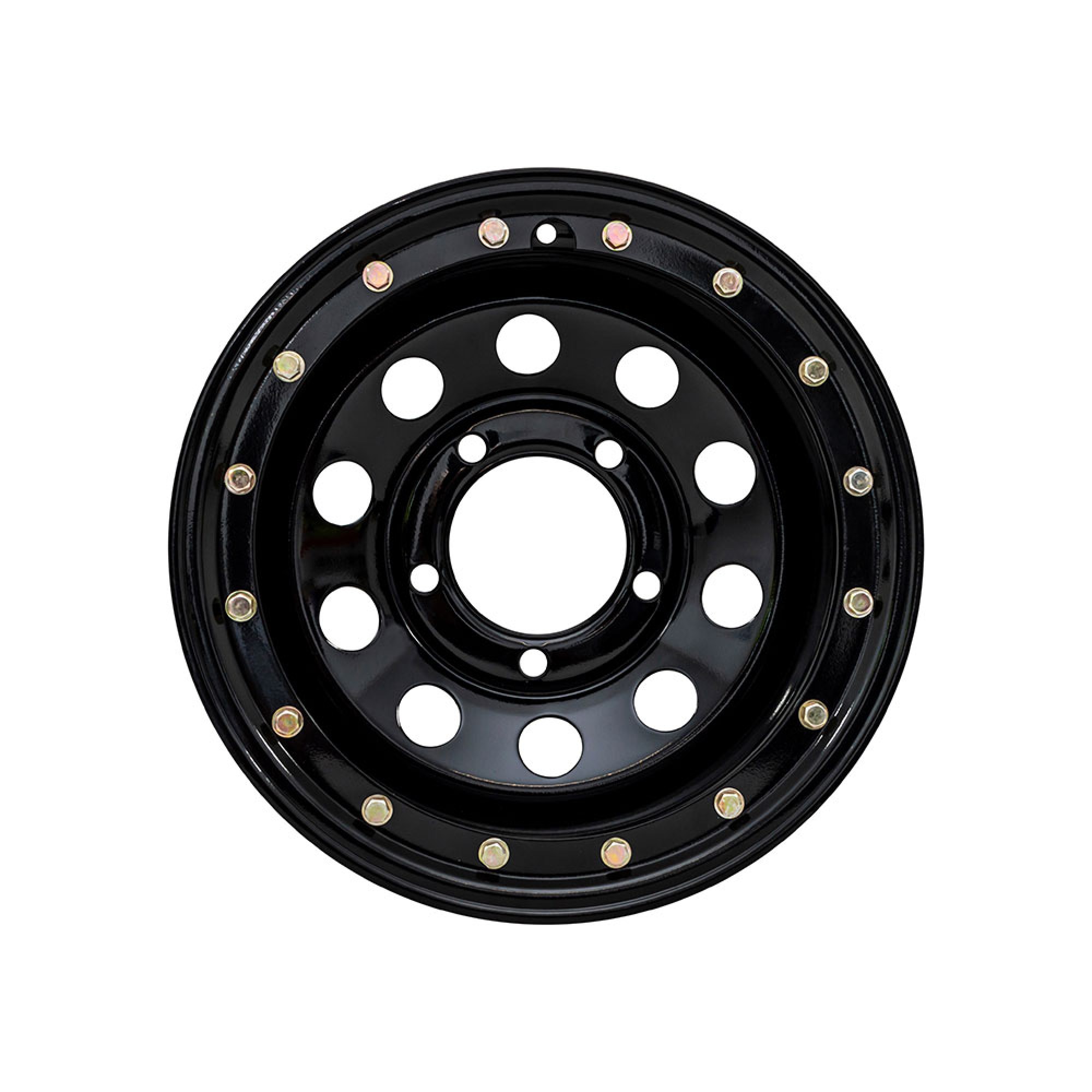 DA3238 - 16X10" Imitation Beadlock Gloss Black Wheel