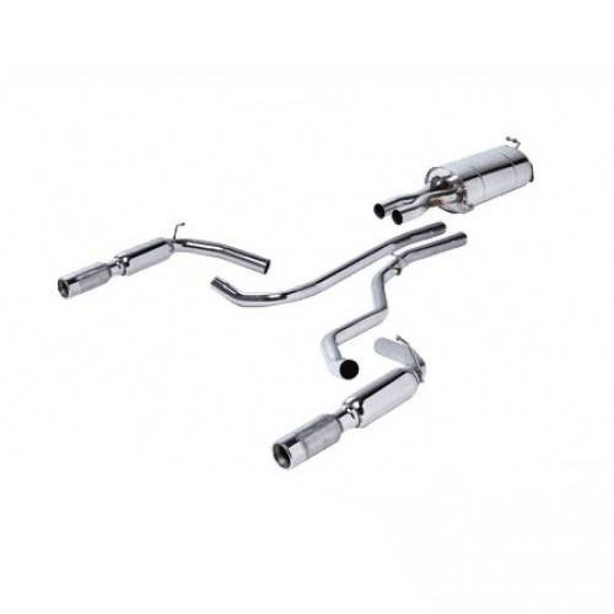 DA4395 - Stainless Steel Exhaust System Range Rover Sport 4.2 V8 Supercharged. Double S Stainless Exhaust System Kit Contains Centre Box/LH & RH Link Pipes, LH & RH Rear Silencers