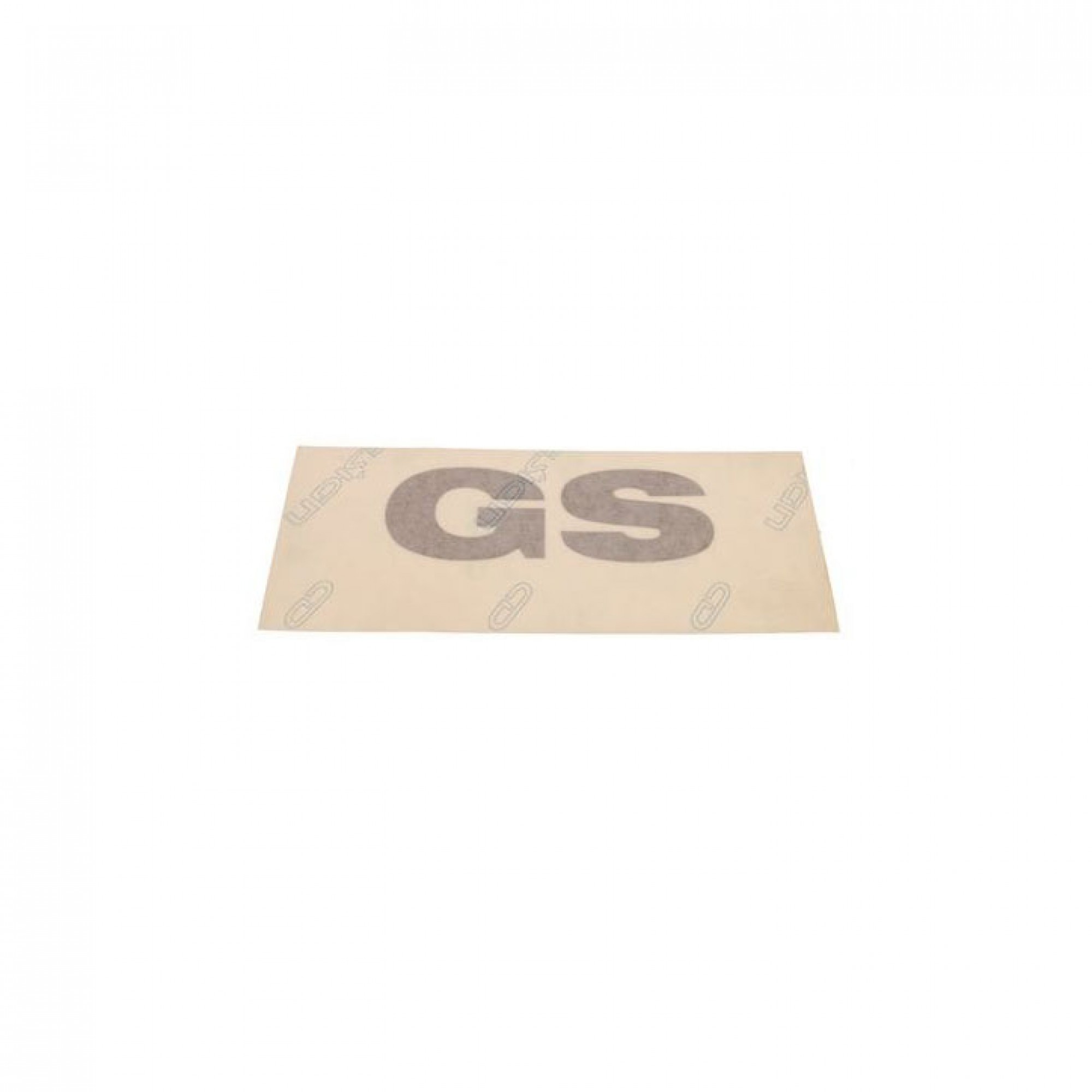 DAH100620MUK - Gs Decal Mid Silver