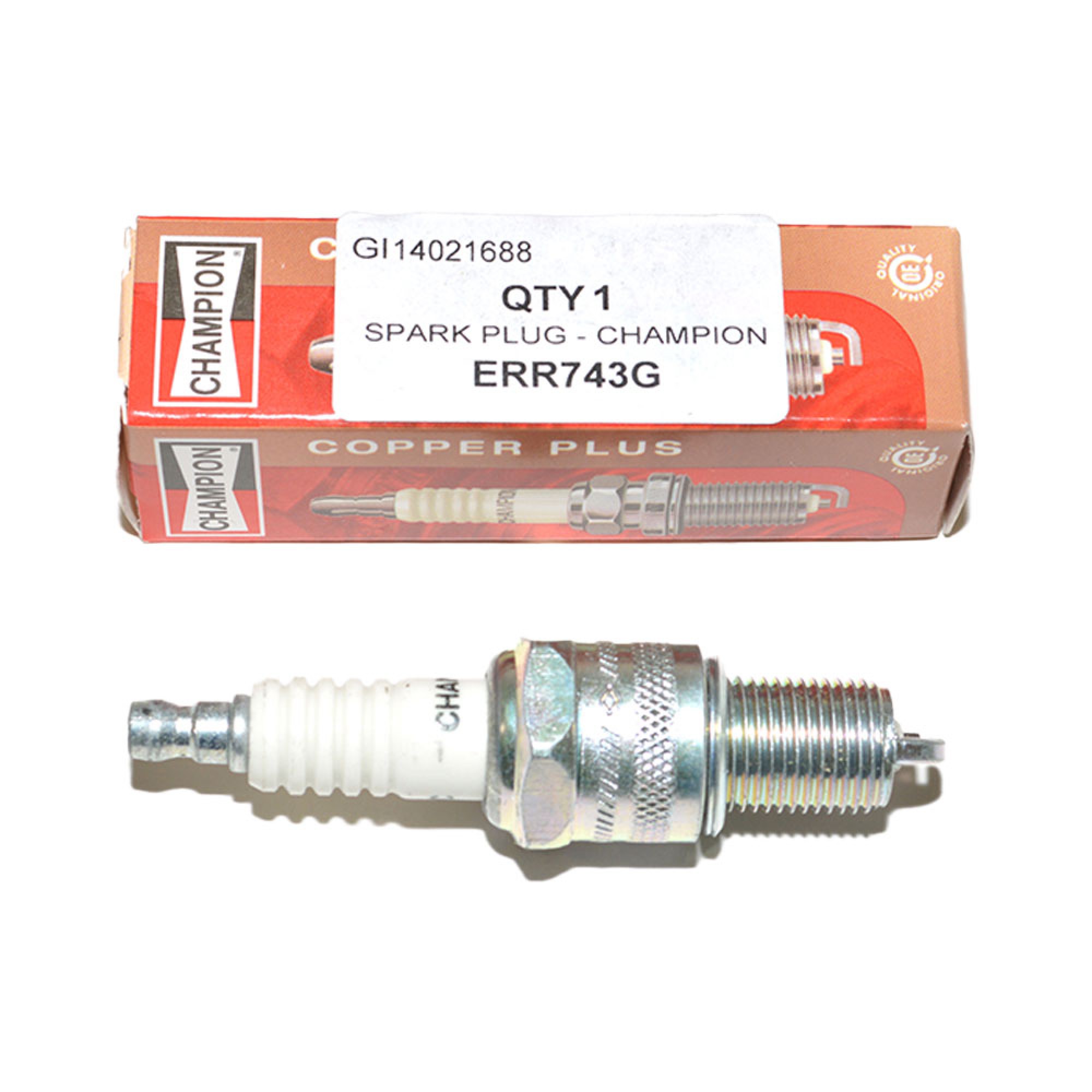 ERR743G - Champion Spark Plug RN9YC 3.9 V8 EFI to 92 and 2.5 Petrol