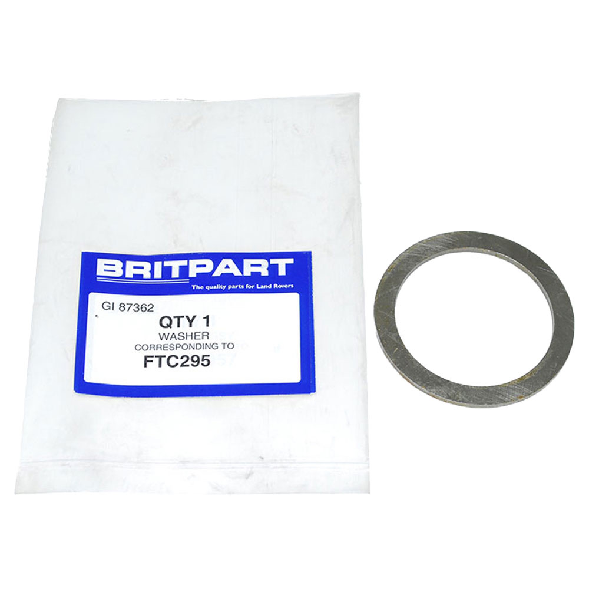 FTC295 - Shim for Layshaft 2.35mm from Suffix F. LT77