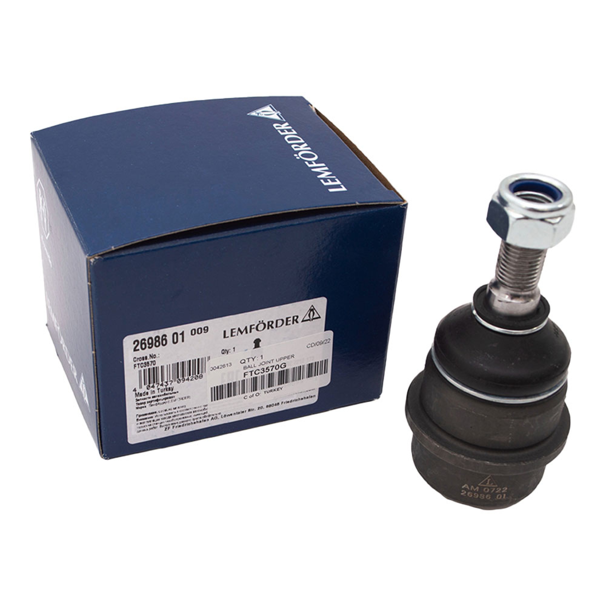 FTC3570GEN - Genuine Ball Joint Top Swivel Range Rover 95-02