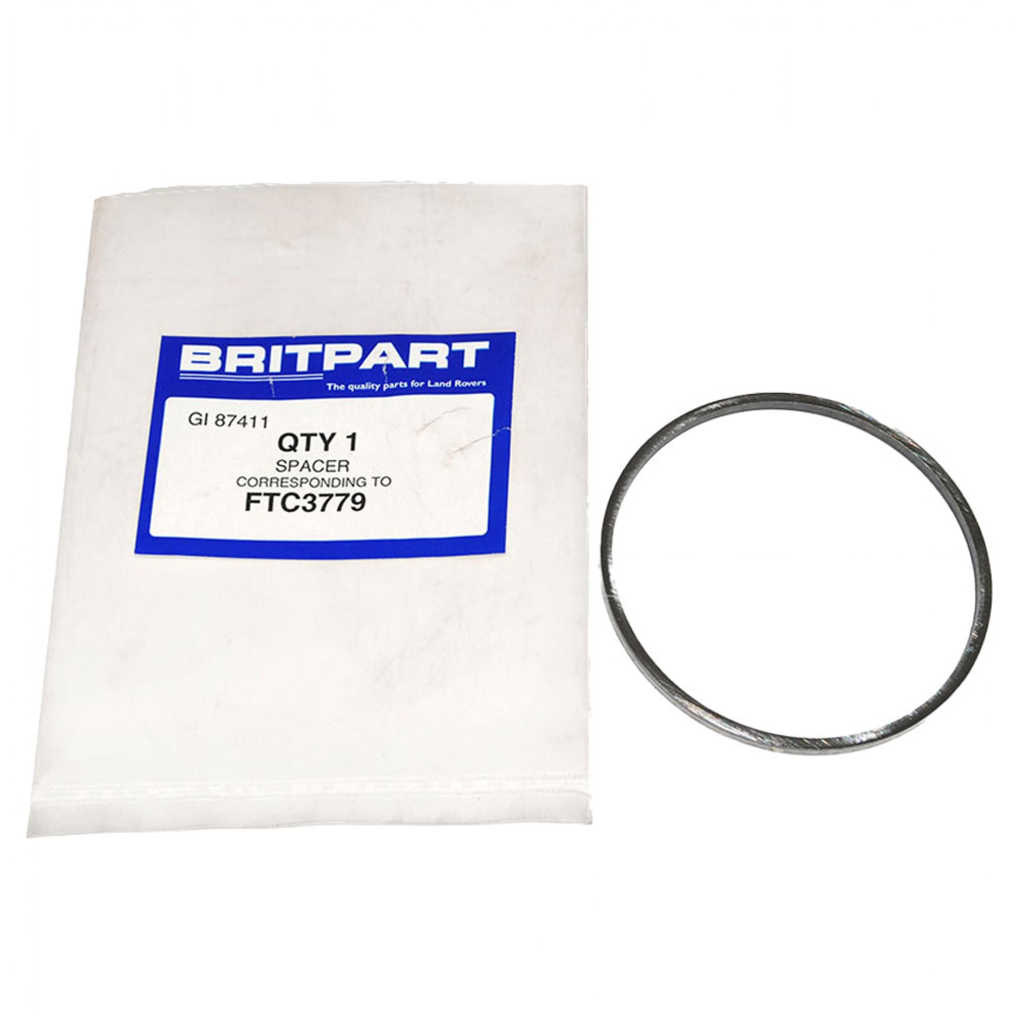 FTC3779 - Shim Mainshaft Bearing Centre Plate 2.740/2.715mm