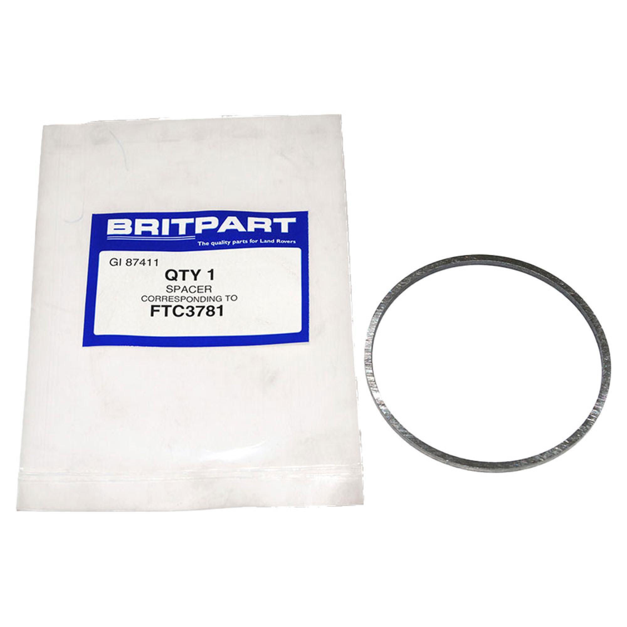 FTC3781 - Shim Mainshaft Bearing Centre Plate 2.790/2.765mm