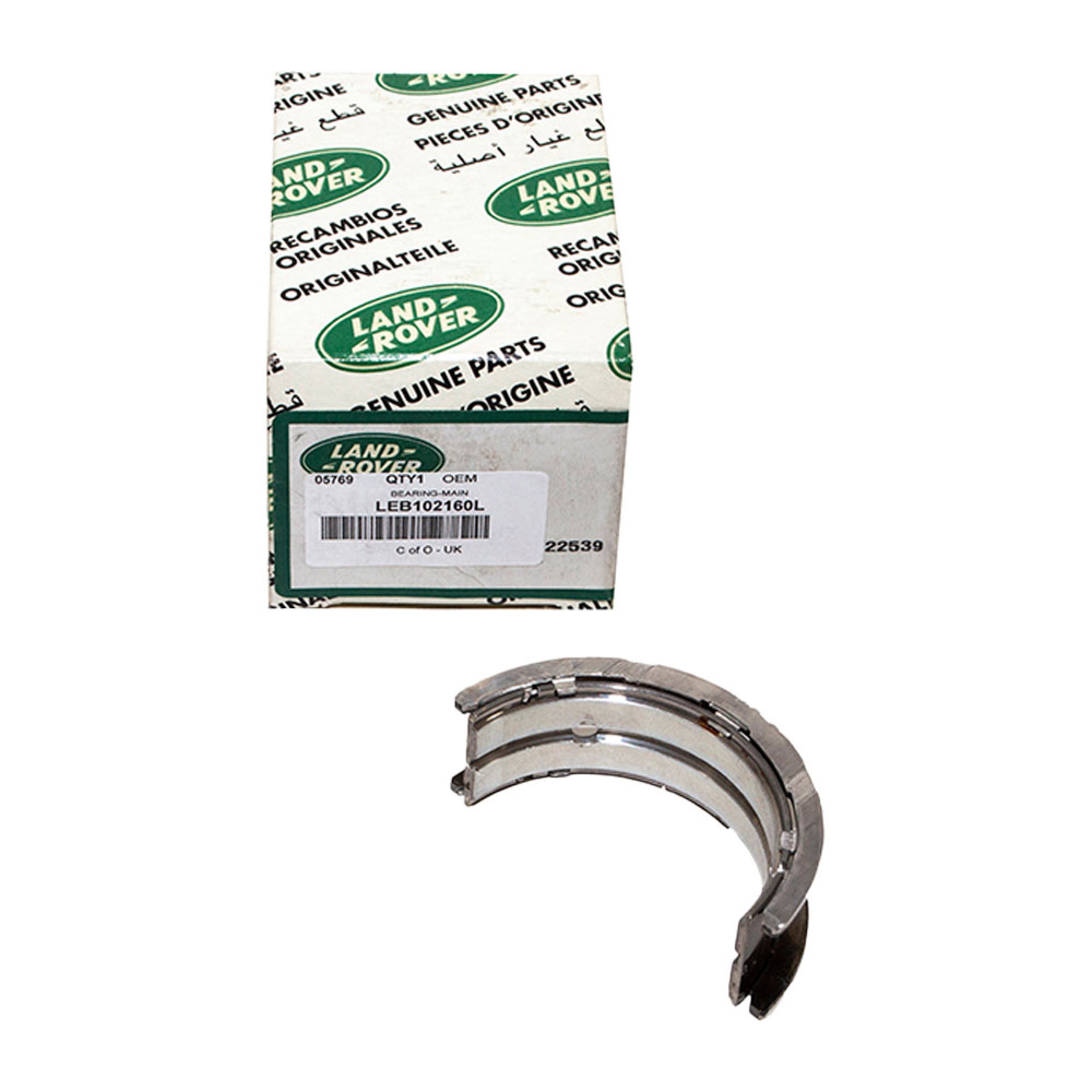 LEB102160L - Crnkshaft Main Bearing 0.25mm O/S White