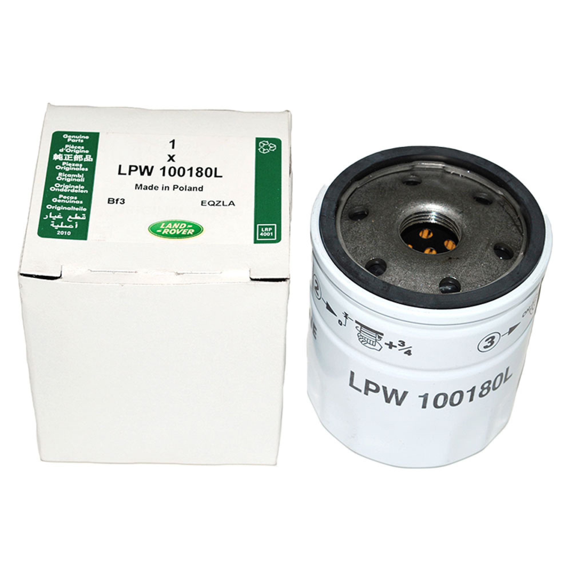 LPW100180LLR - Genuine Freelander Oil Filter Petrol 1.8 Litre
