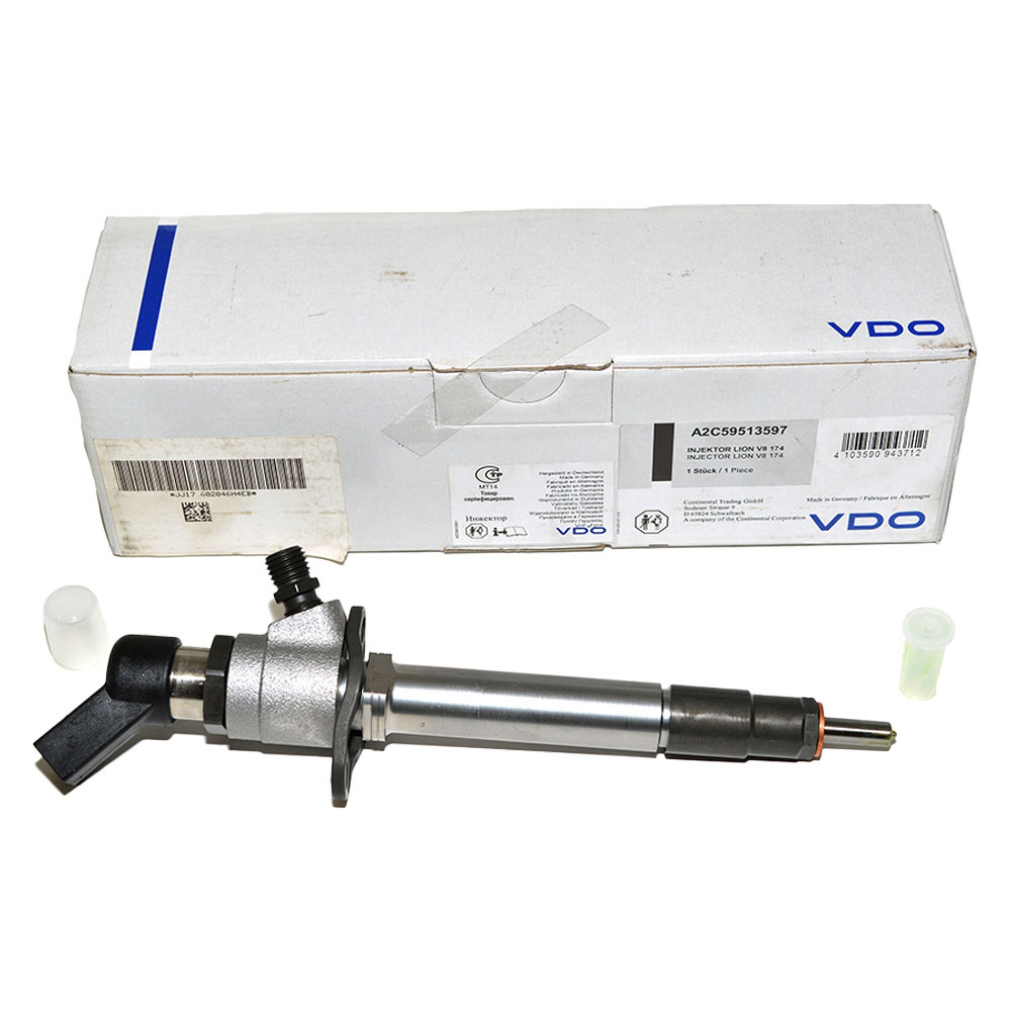 LR002474 - Vdo Fuel Injector Kit Fits Number 2 & 7 - Remanufactured Single Injector