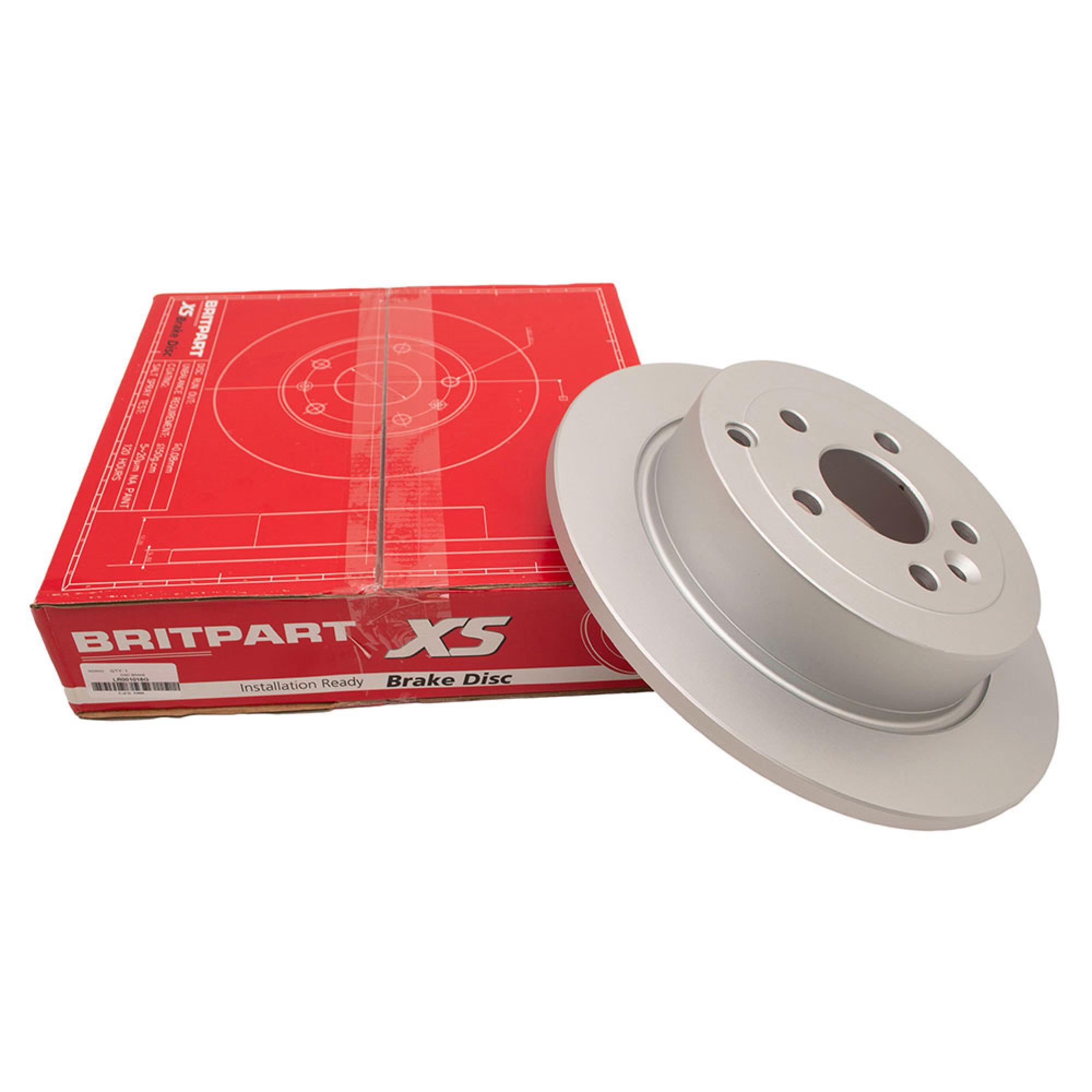 LR001018G - Britpart Xs Brake Discs Rear Freelander 2 2.2 Diesel