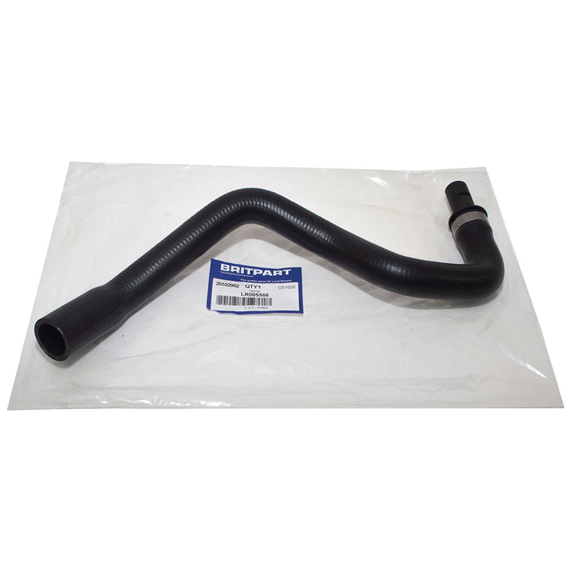 LR005566 - Heater Hose from Thermostat to Bottom Hose