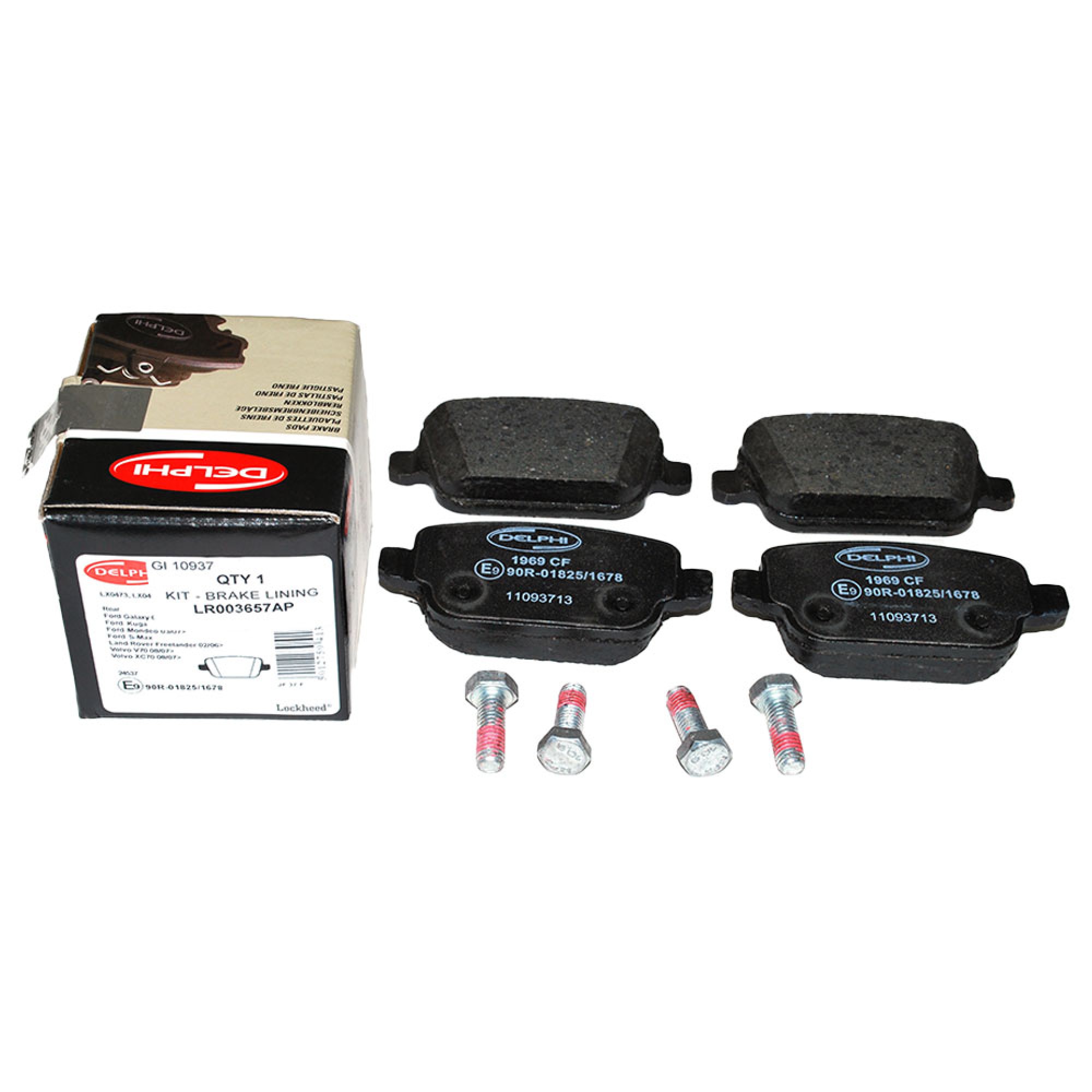 LR003657AP - Delphi Brake Pads Rear Diesel Freelander 2