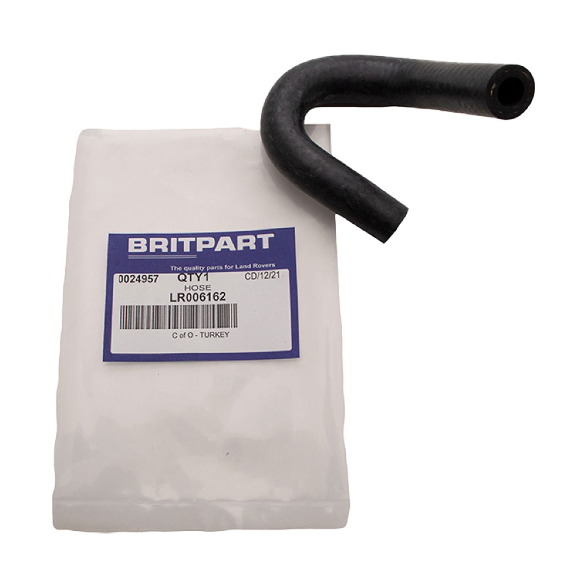 LR006162 - 4.4L V8 EFI Range Rover Flexi Coolant Hose