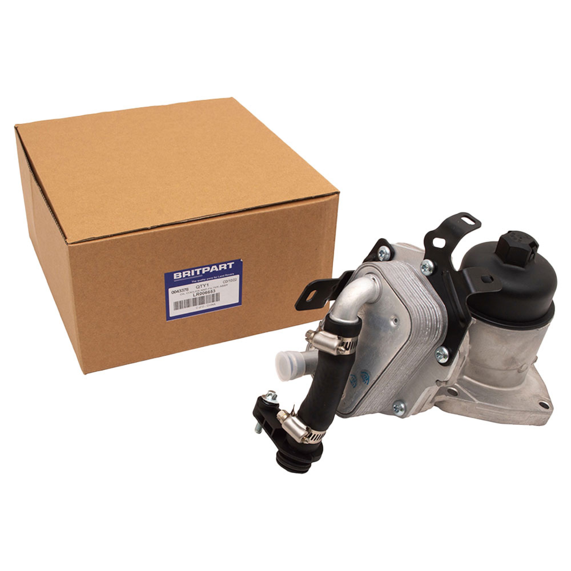 LR006653 - Oil Cooler and Filter 2.2 Litre