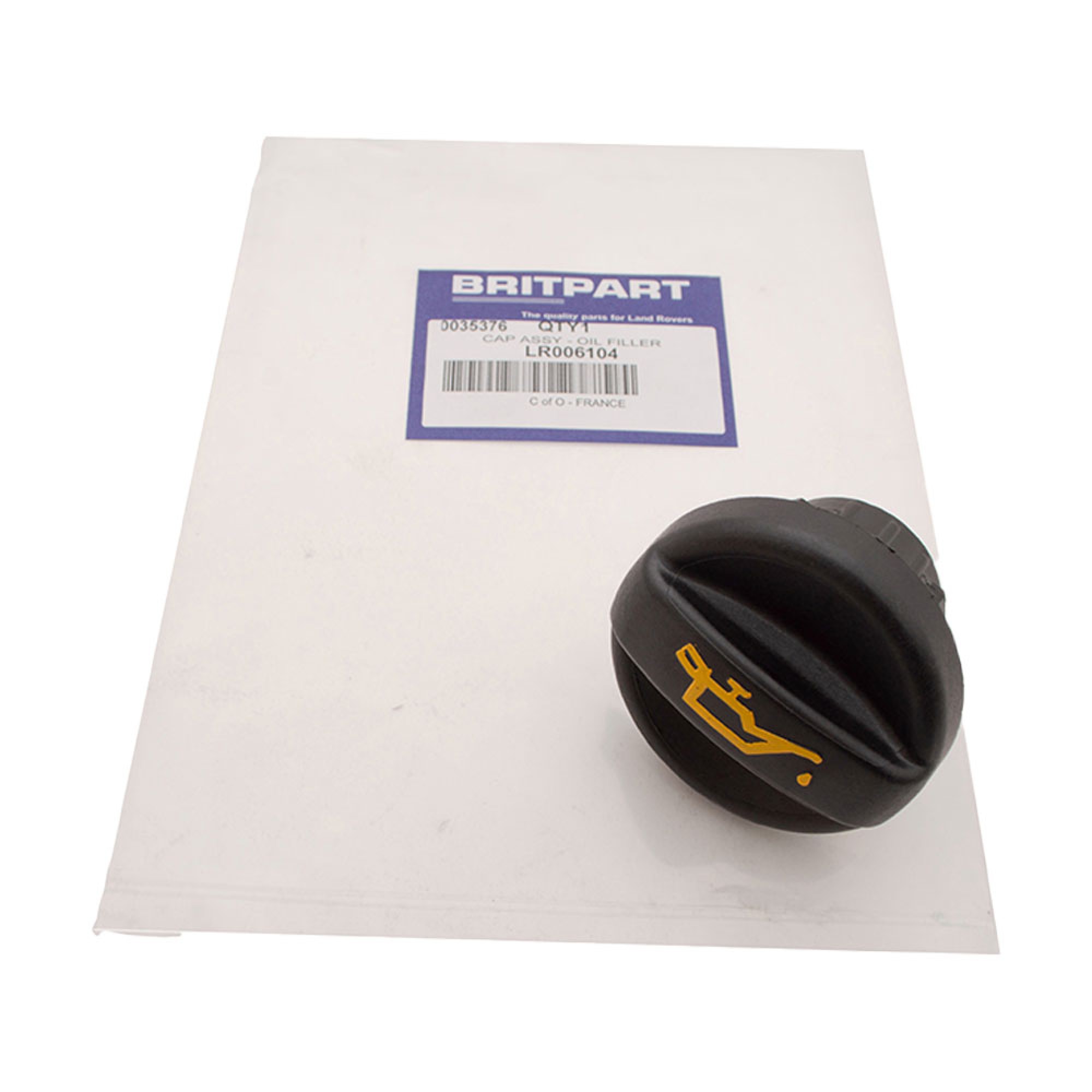 LR006104 - Quinton Hazell Freelander 2.2 Diesel Engine Oil Filer Cap