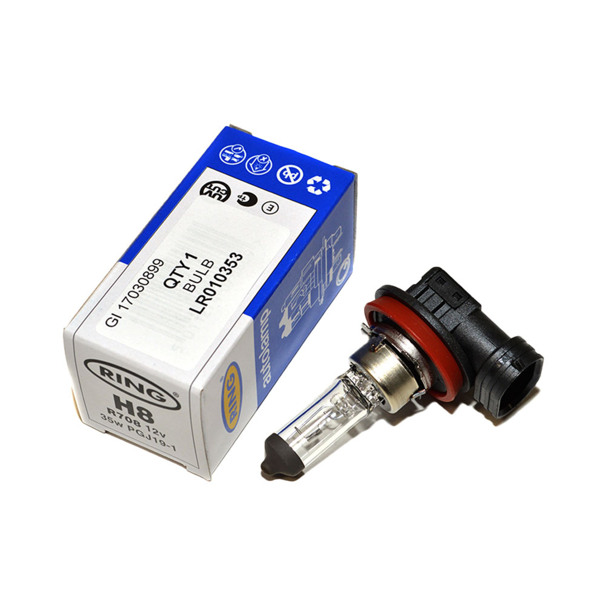 LR010353 - Bulb for Cornering Lamp H8 35W with Bi-xenon Headlamps