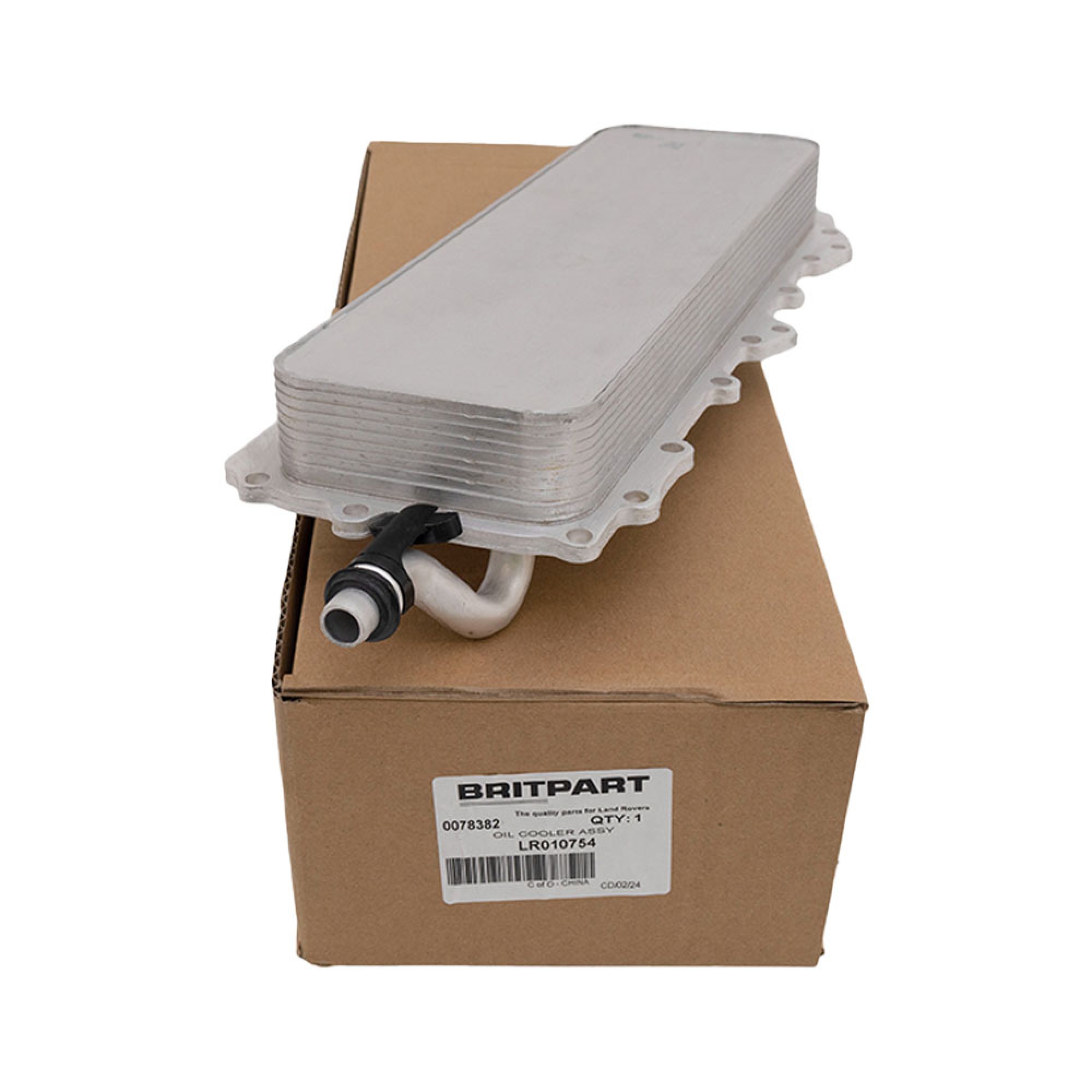 LR010754 - 5.0L Ohc Oil Cooler Assembly