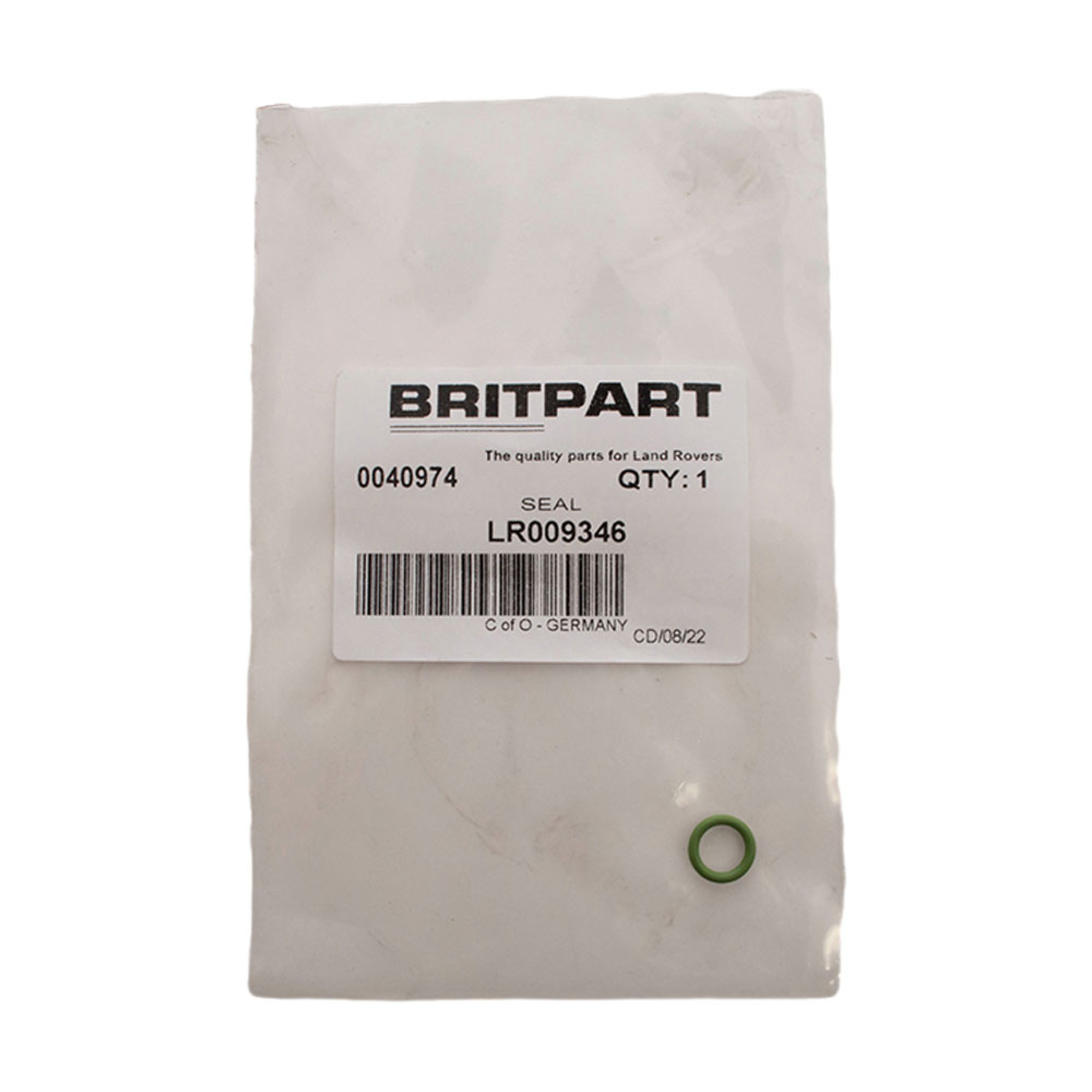 LR009346 - Seal O Ring Power Steering