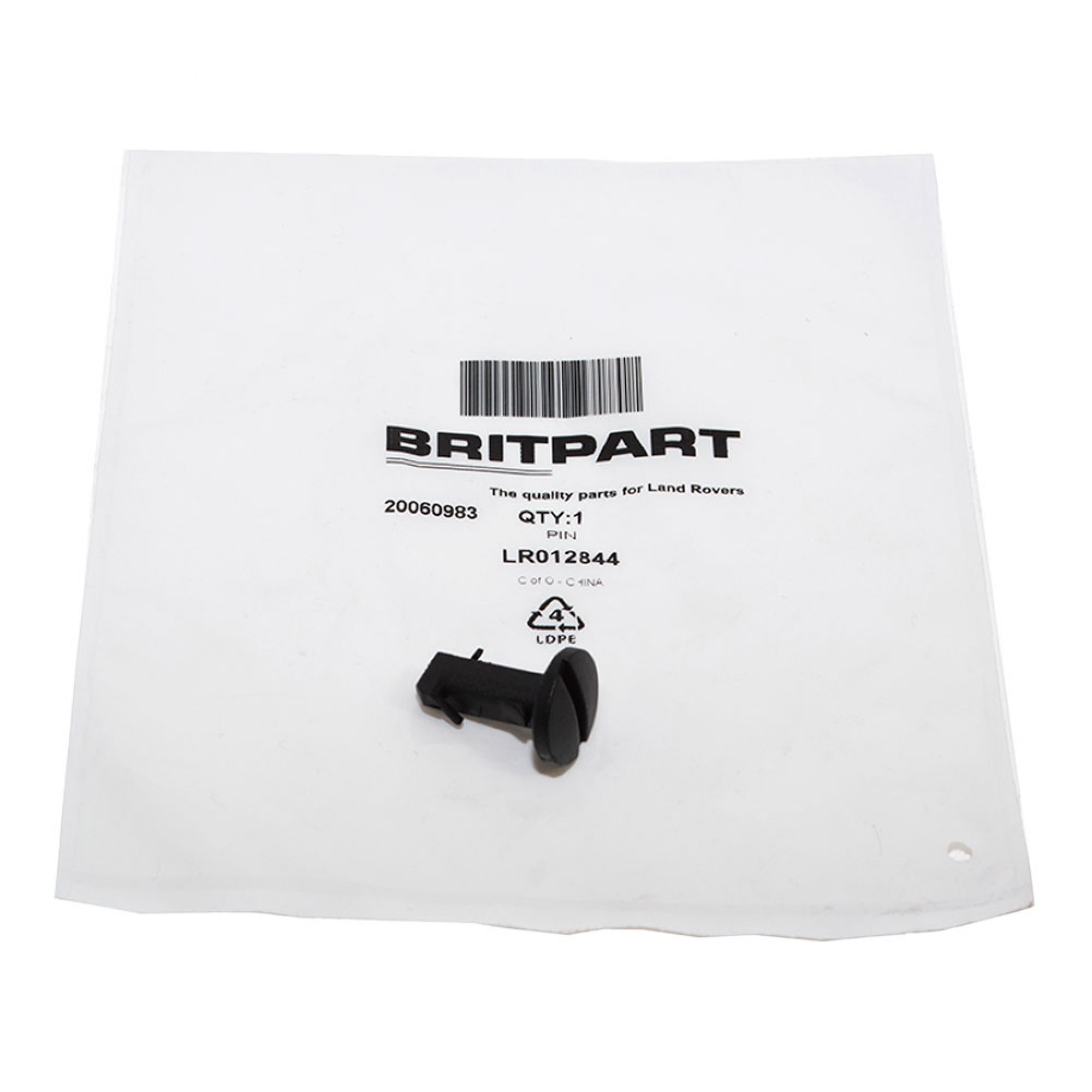 LR012844 - Clip 1/4 Turn Click Type Black Many Applications