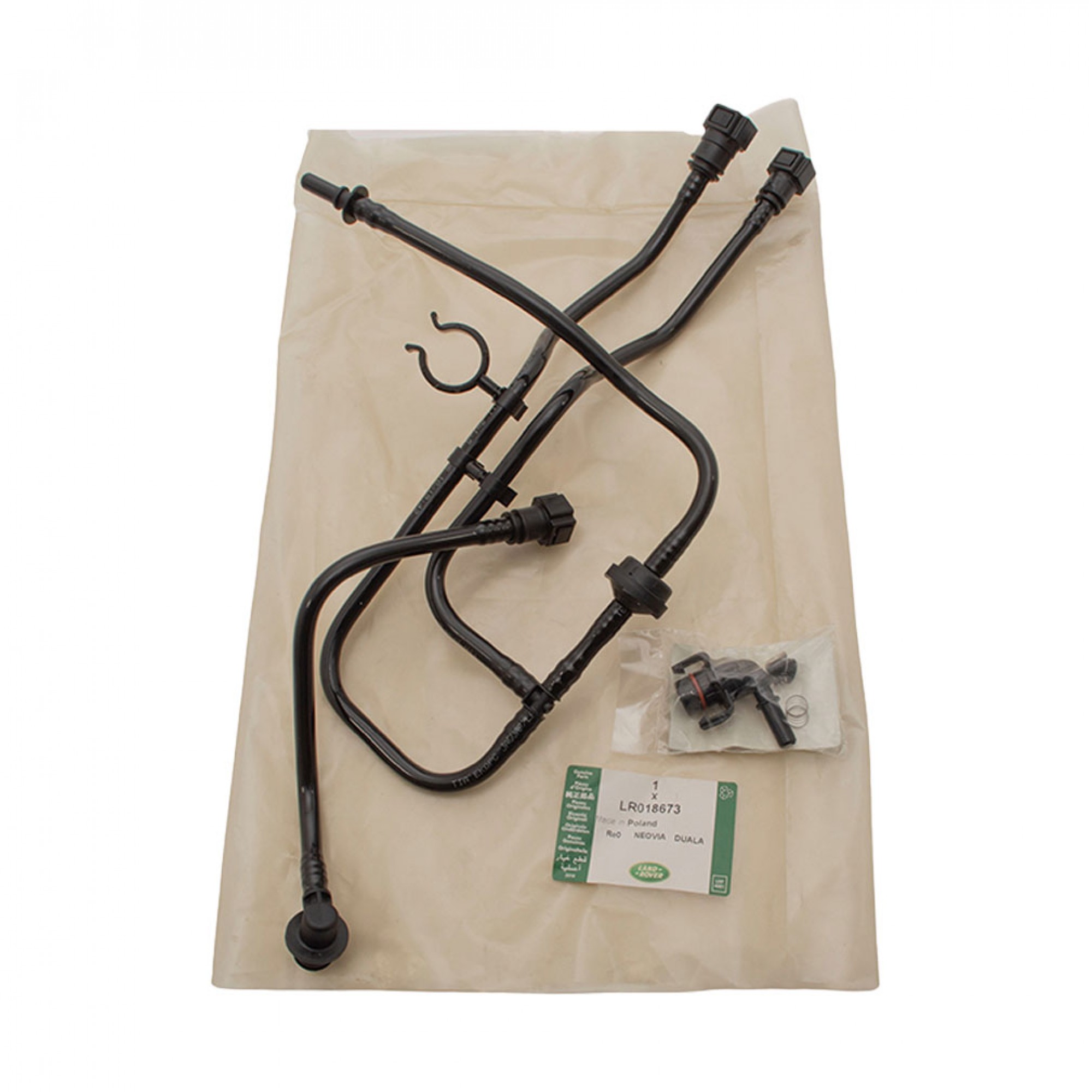 LR018673 - Genuine Brake Booster Vacuum Pipes for EU4 RHD Discovery 2005-2006 2.7 V6 Only