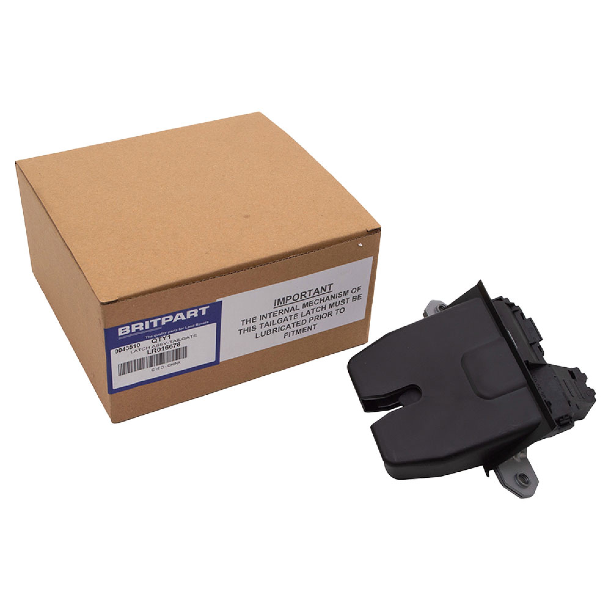 LR016678 - Latch Lower Taitlgate from Chassis AA000001