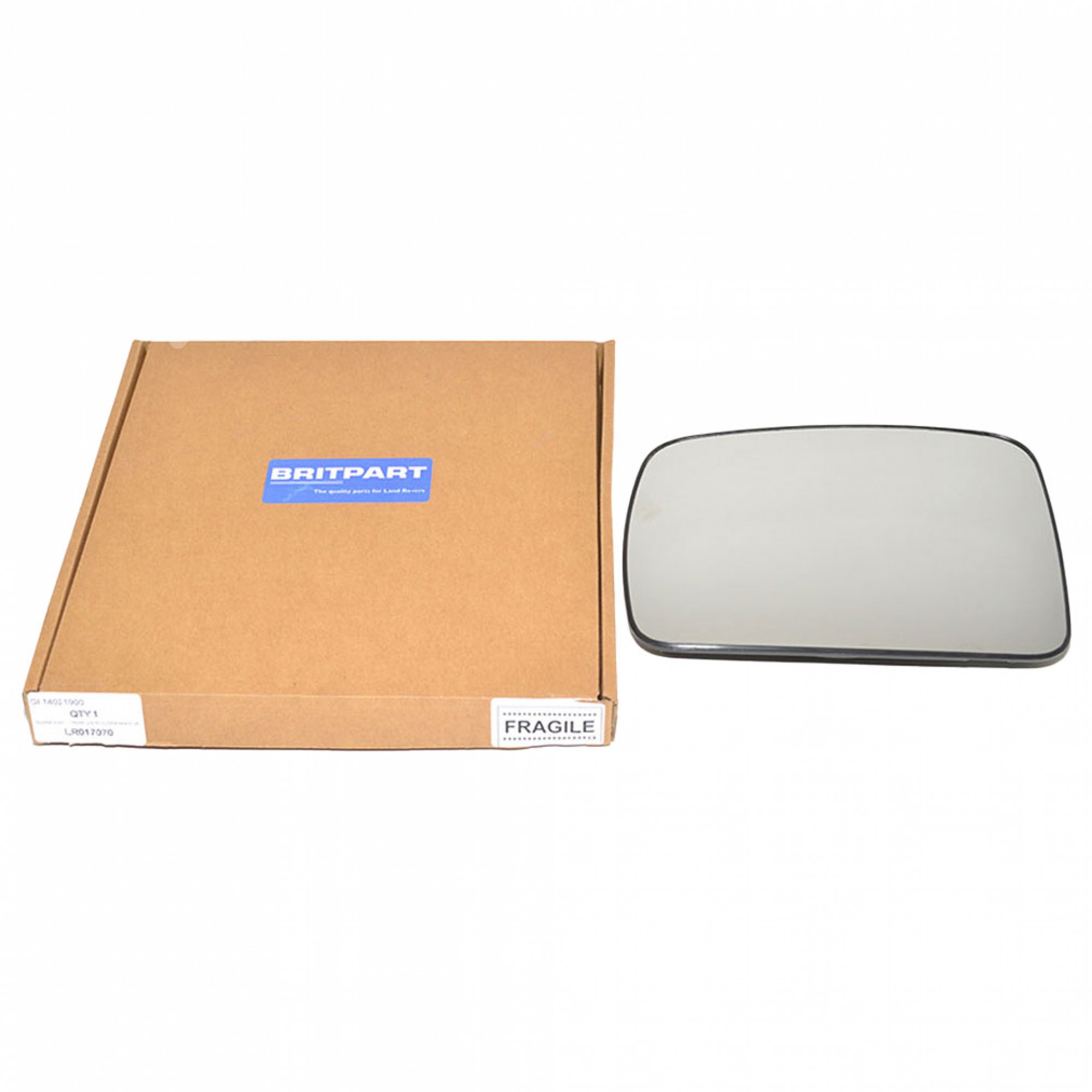 LR017070 - LH Convex Mirror Glass Discovery 3 and Freelander 2 and Sport