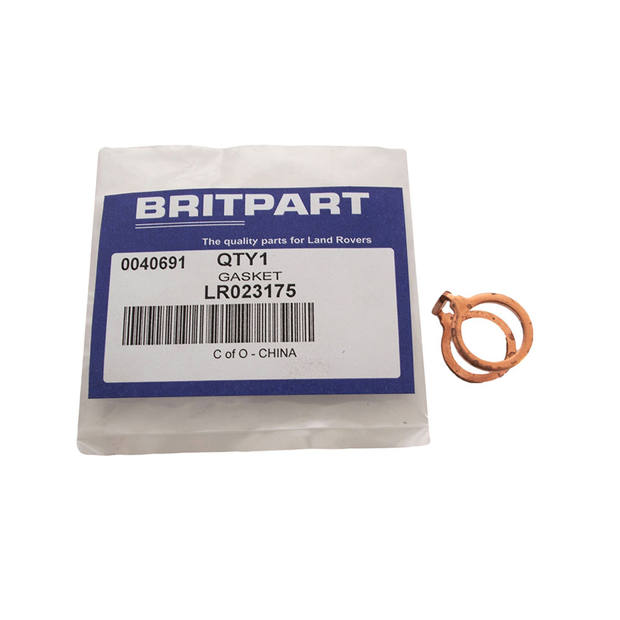 LR023175 - 2.2L Cr Turbocharger Oil Feed Gasket