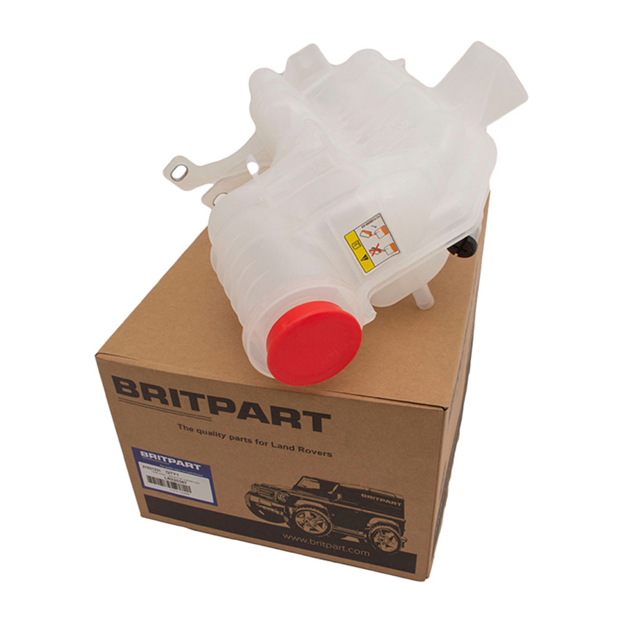 LR020367 - Radiator Overflow Tank with Sensor