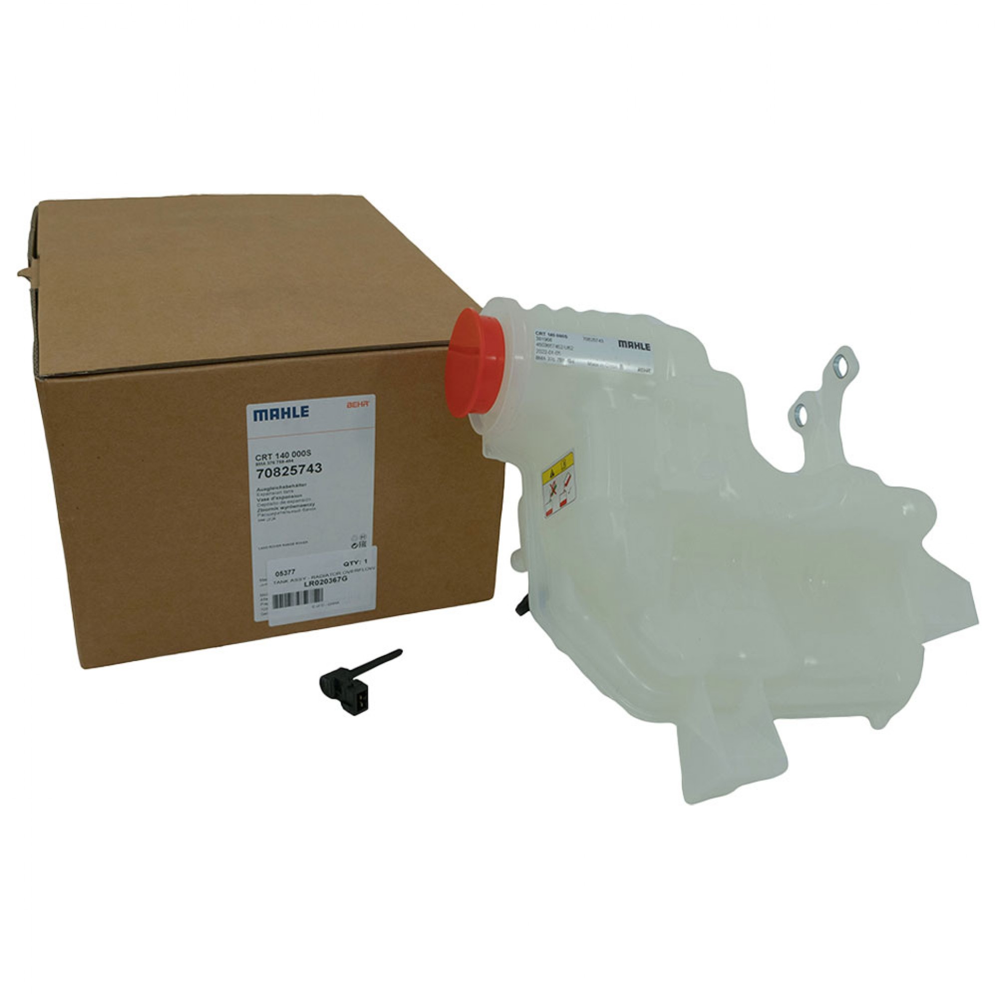 LR020367GEN - Genuine Radiator Overflow Tank with Sensor