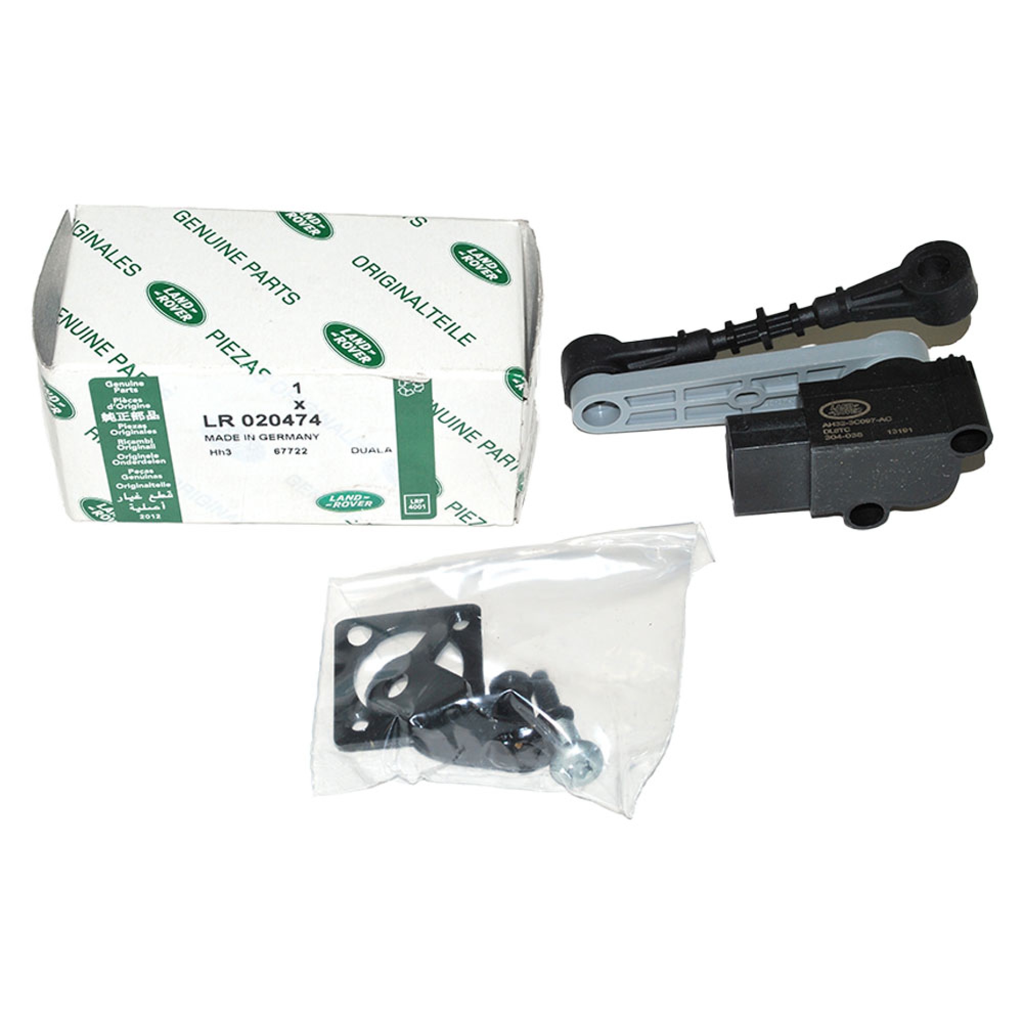 Genuine Height Sensor Assembley RH Front 3 Pin Compatible to 6 Pin - LR020474LR