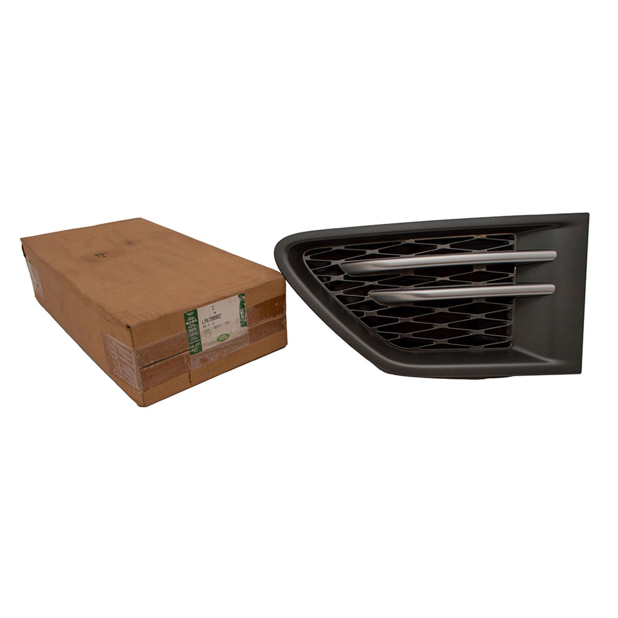 LR020802 - Genuine Air Intake Grille in Wing LH 5.0L V8 Oberon/Titan