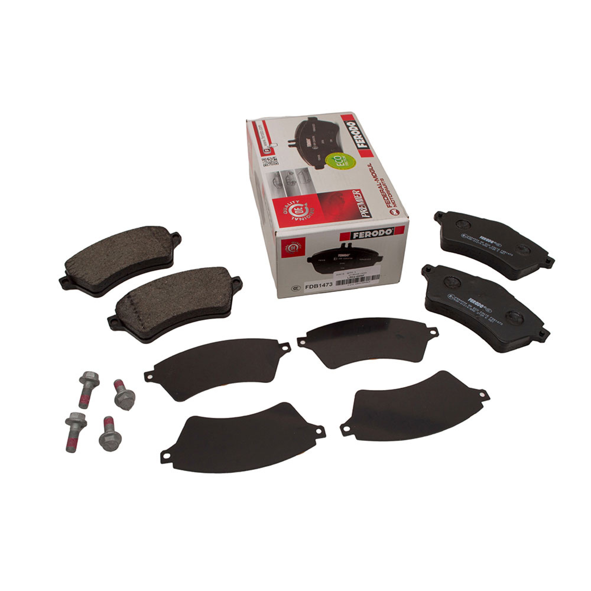 LR021899F - Ferodo Brake Pad Set Front 2001 on Freelander 1