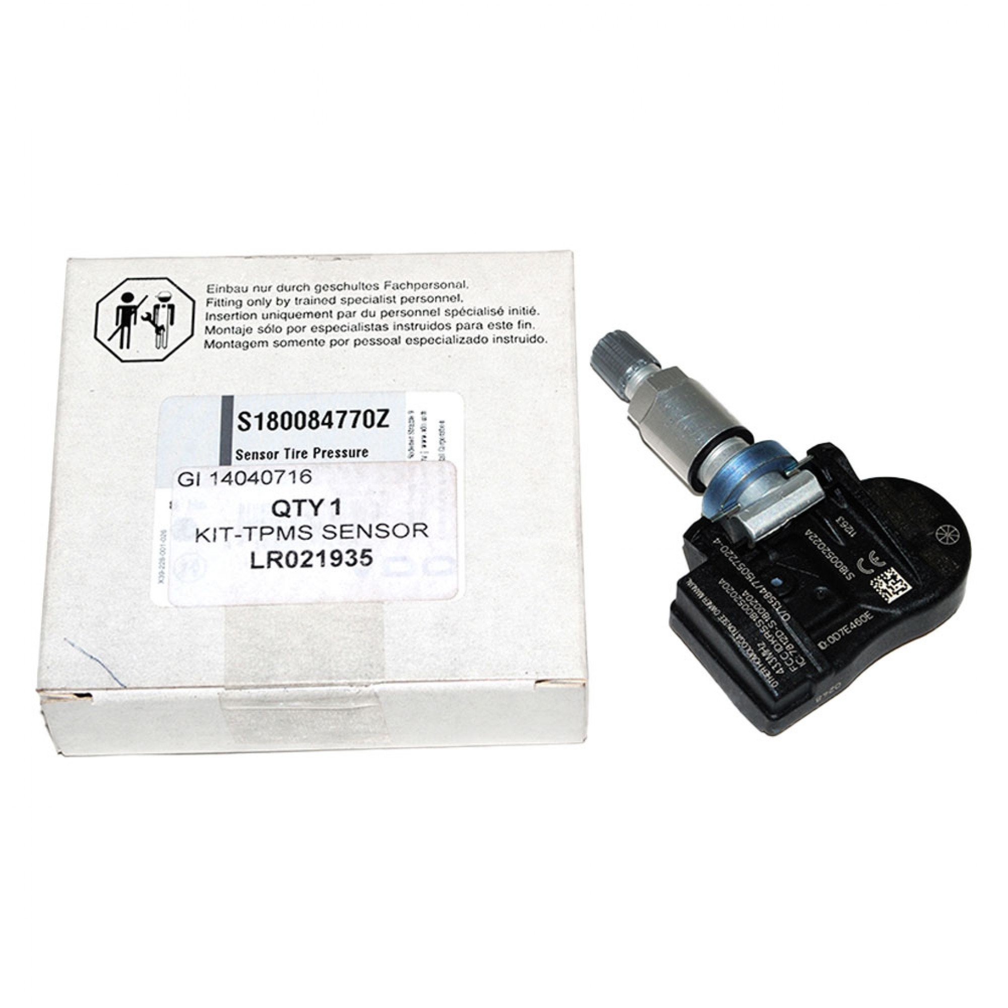 LR021935 - Kit Tpms Sensor 433MHZ Valve and Sensor