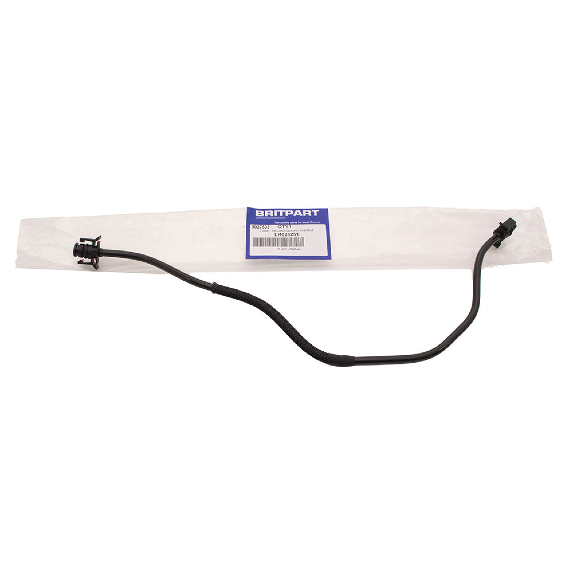 LR024251 - Readiator Degas Line Top Of Rad to Top Of Supply Tank