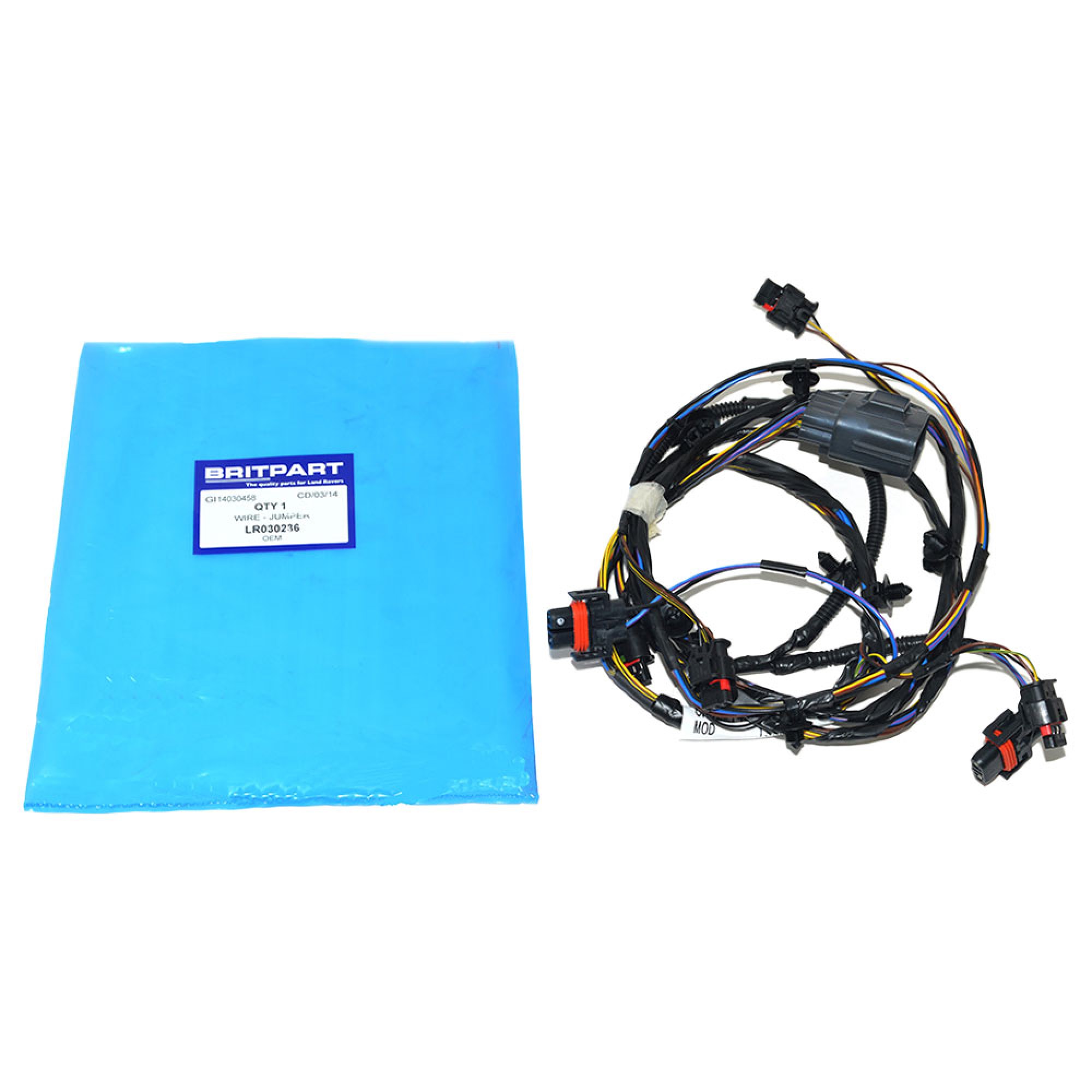 LR030236 - Front Bumper Wiring with Parking Aid