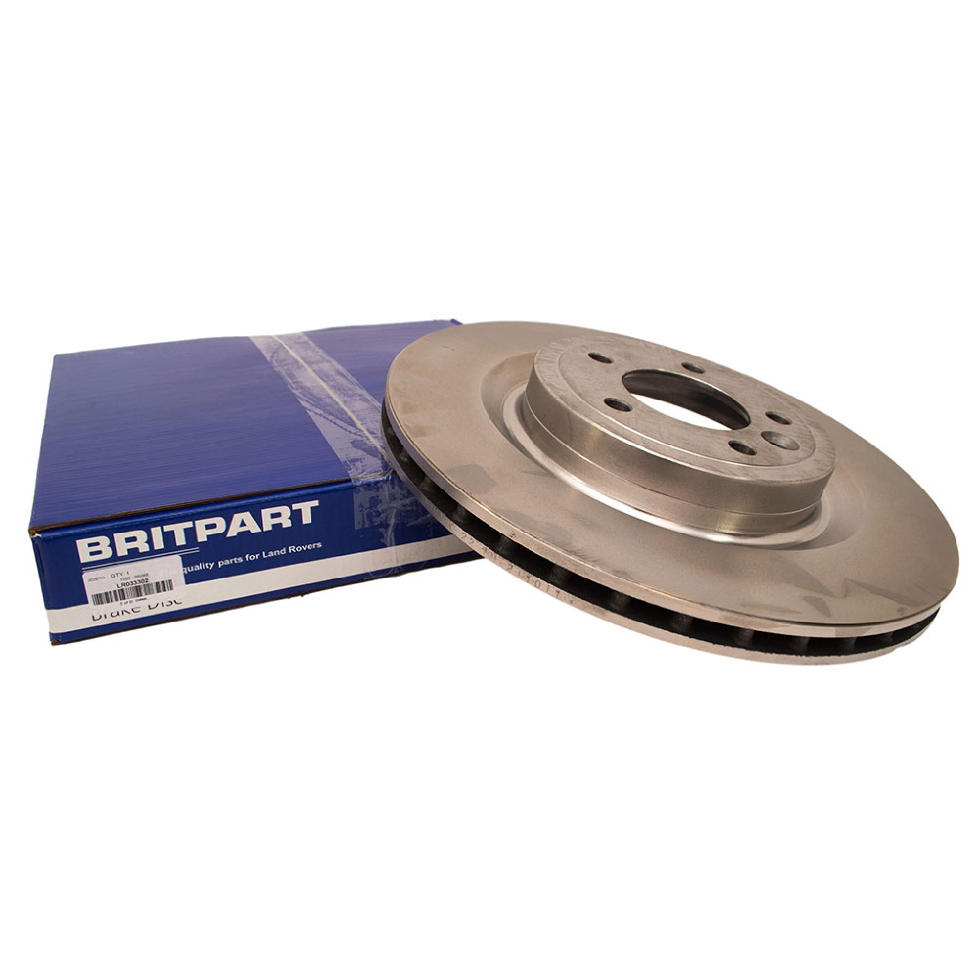 LR033302 - Brake Disc LH Or RH Rear from EA000001 Subject to Vin Number