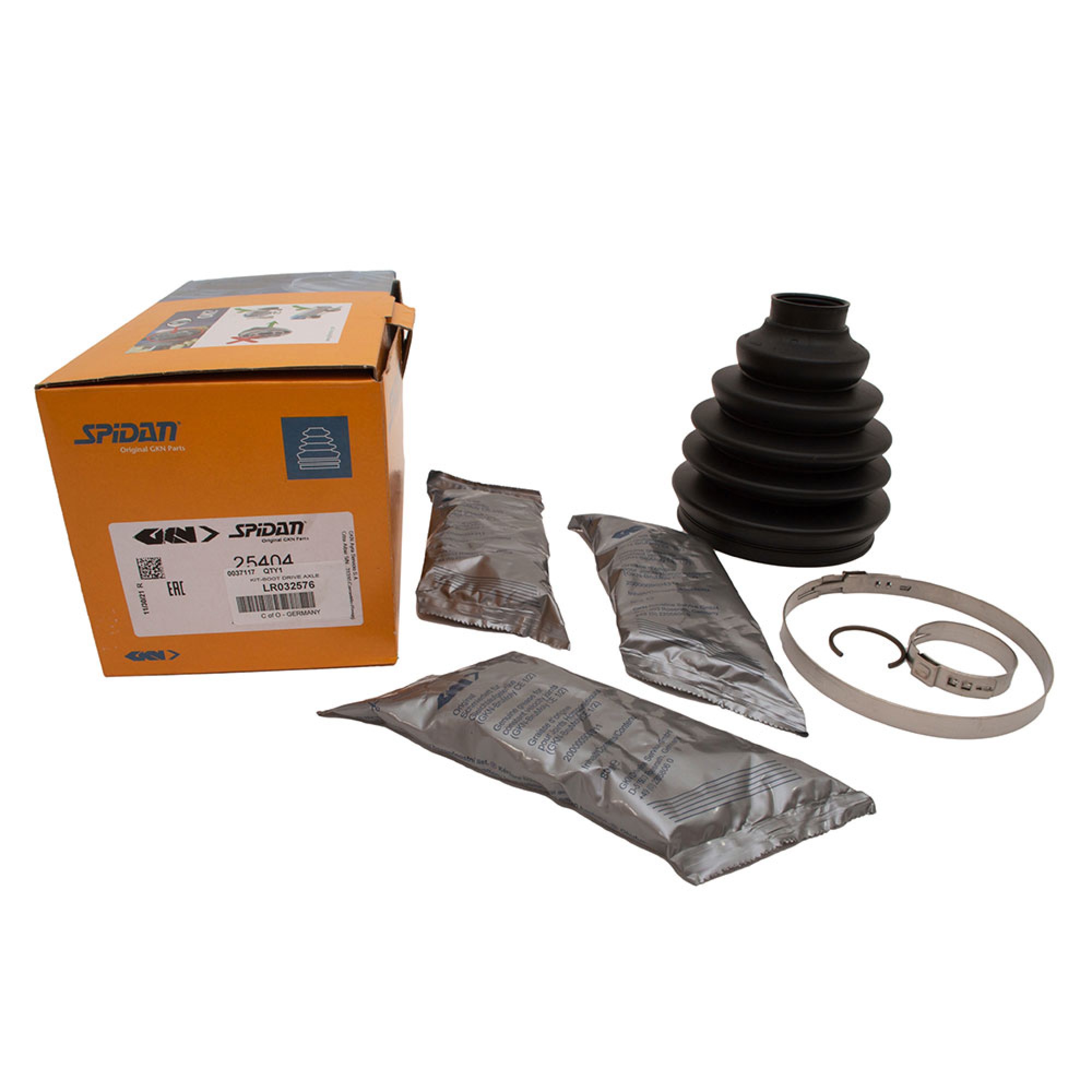 LR032576 - Front Driveshaft Boot Kit Outboard Joint 2002-12