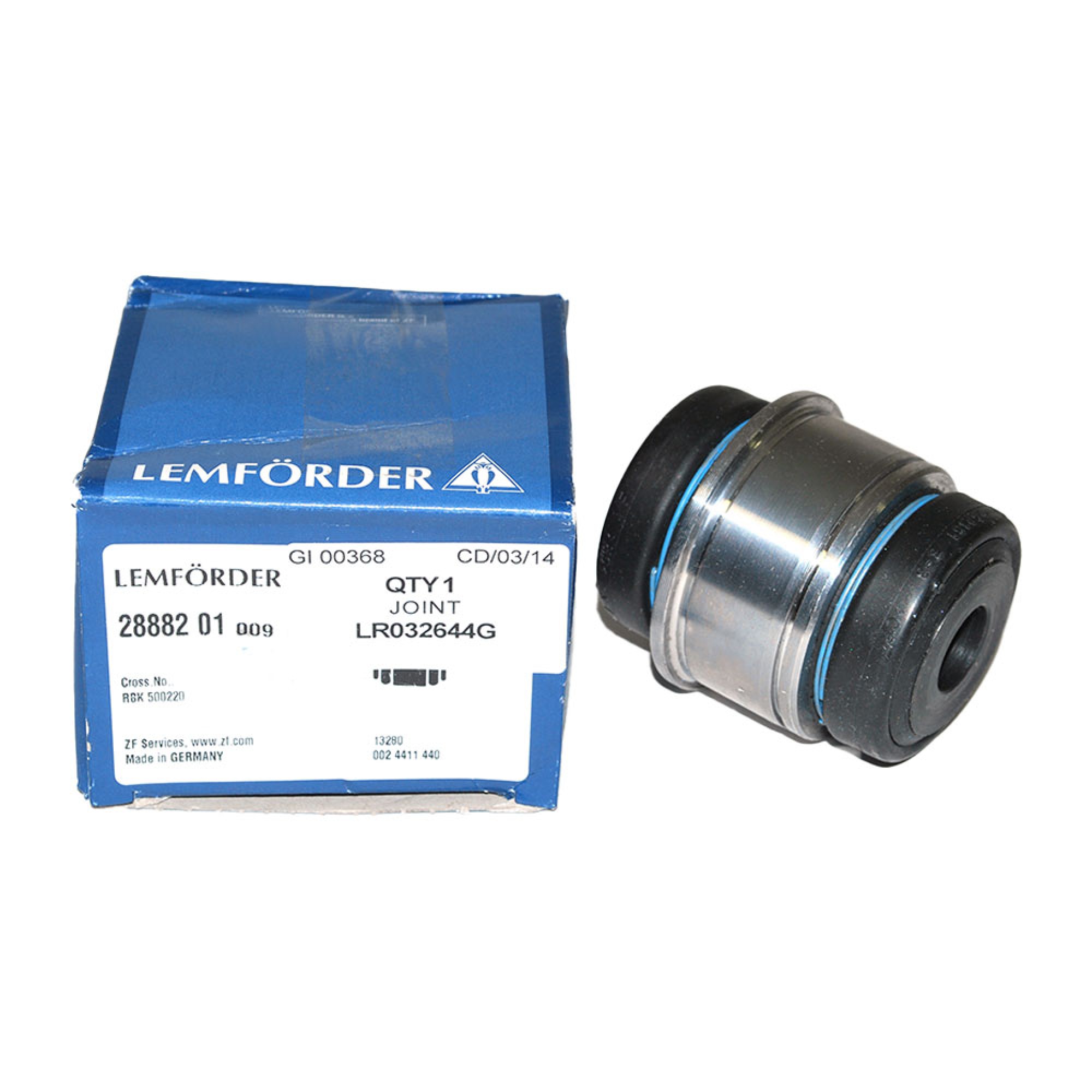 LR032644G - Lemforder Rear Kuckle Lower Bush