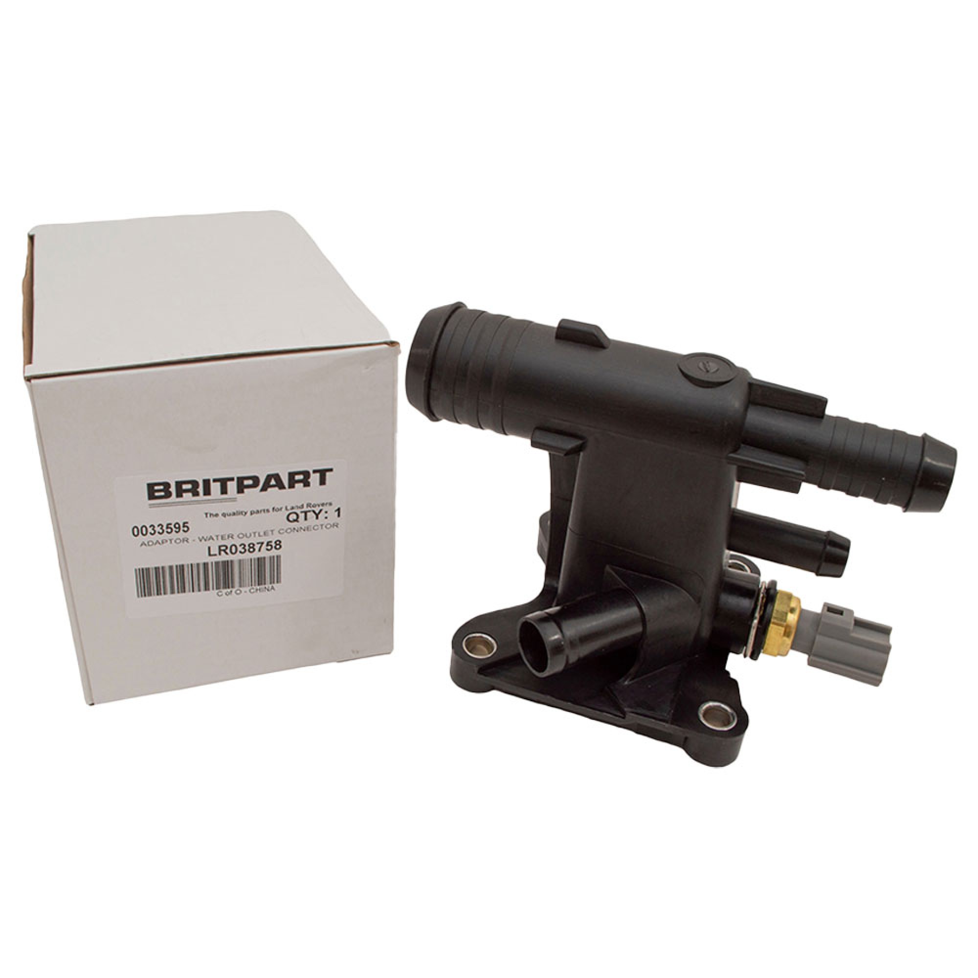 LR038758 - 2.0L 16V Thermostat Water Outlet Adaptor