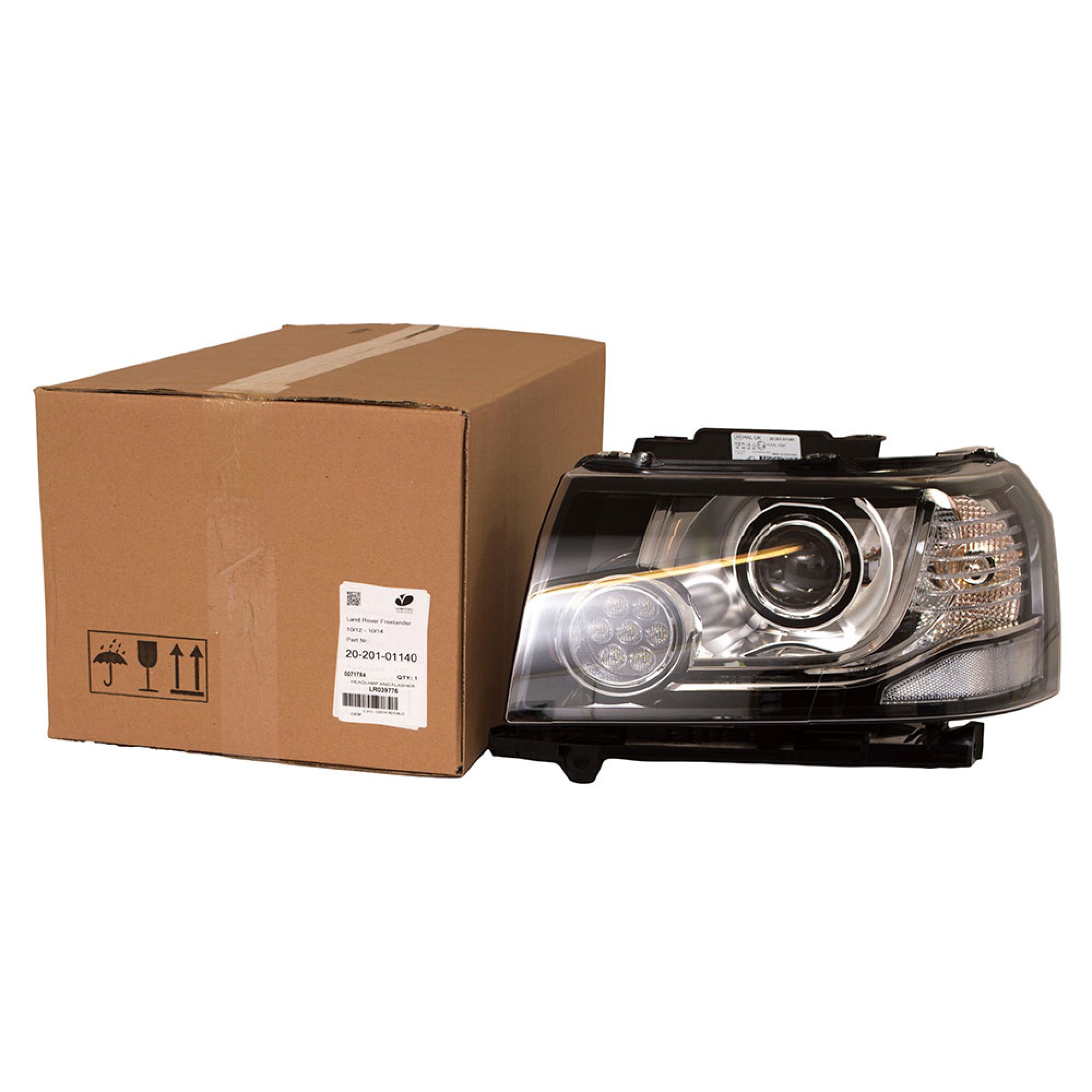 LR039776 - OEM LH RHD Headlamp and Flasher Assembly