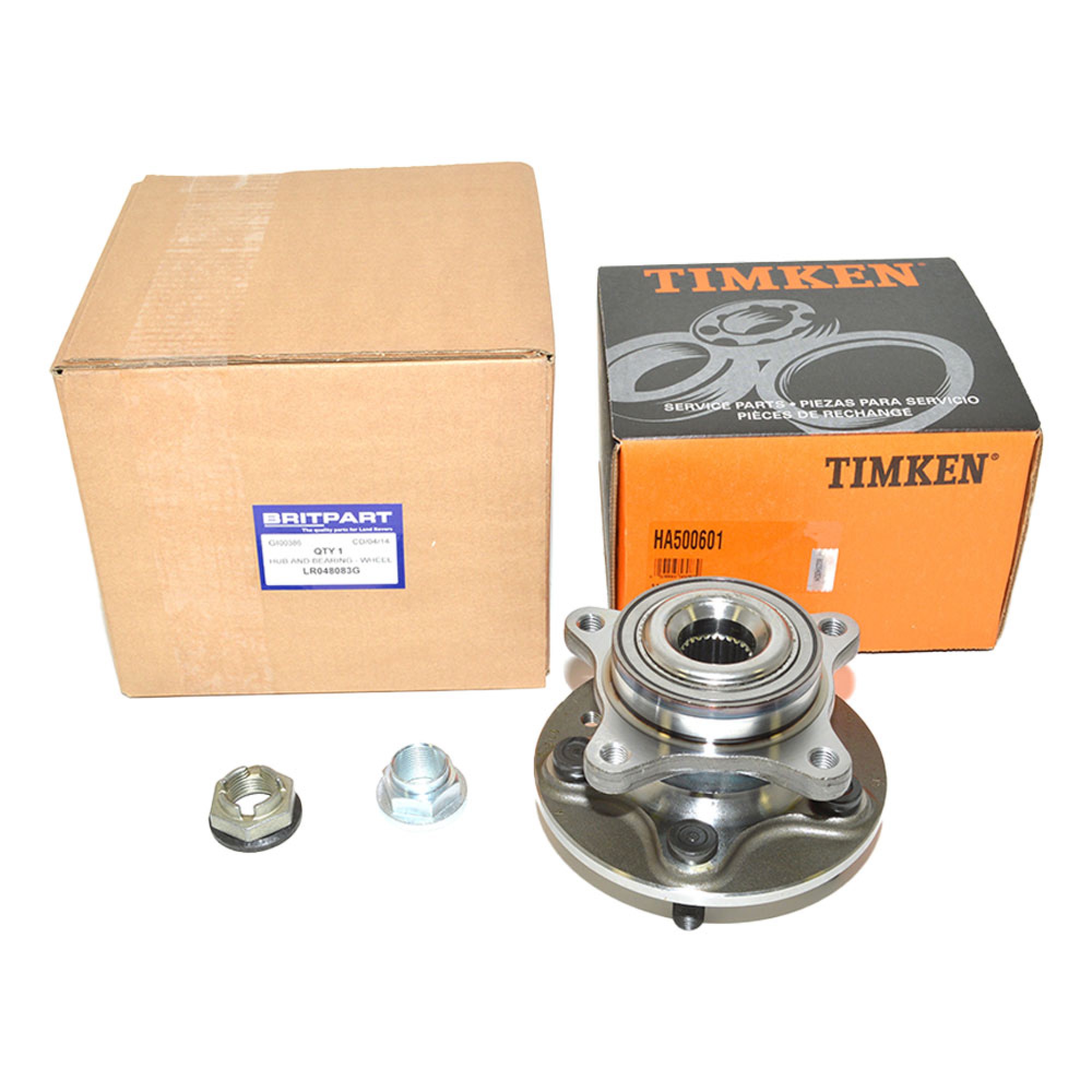 LR048083GEN - Genuine Front Hub and Bearing Complete from AA000001
