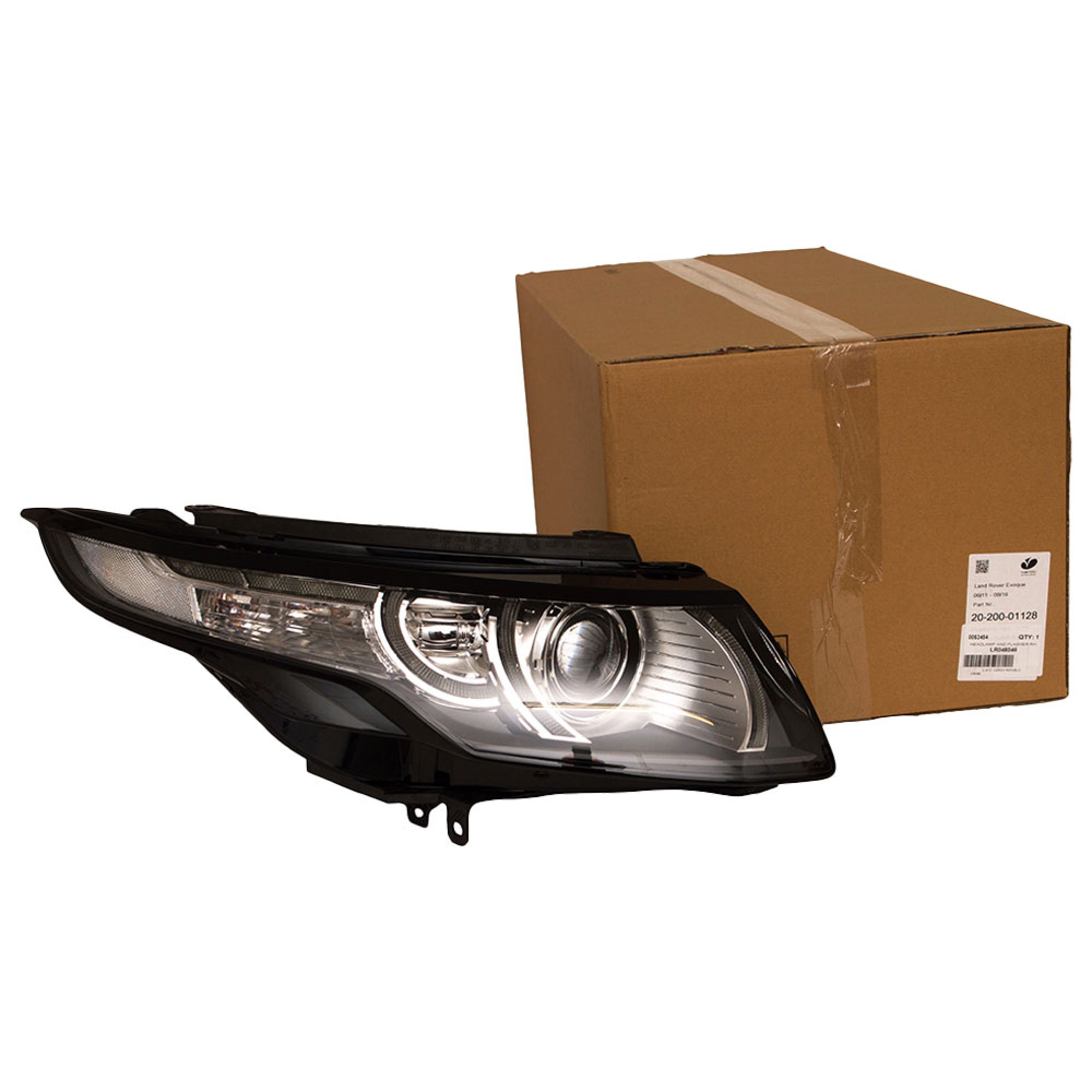 LR048046 - OEM RHD RH Headlamp with Bi Xenon from Chassis DH772832 to FH999999