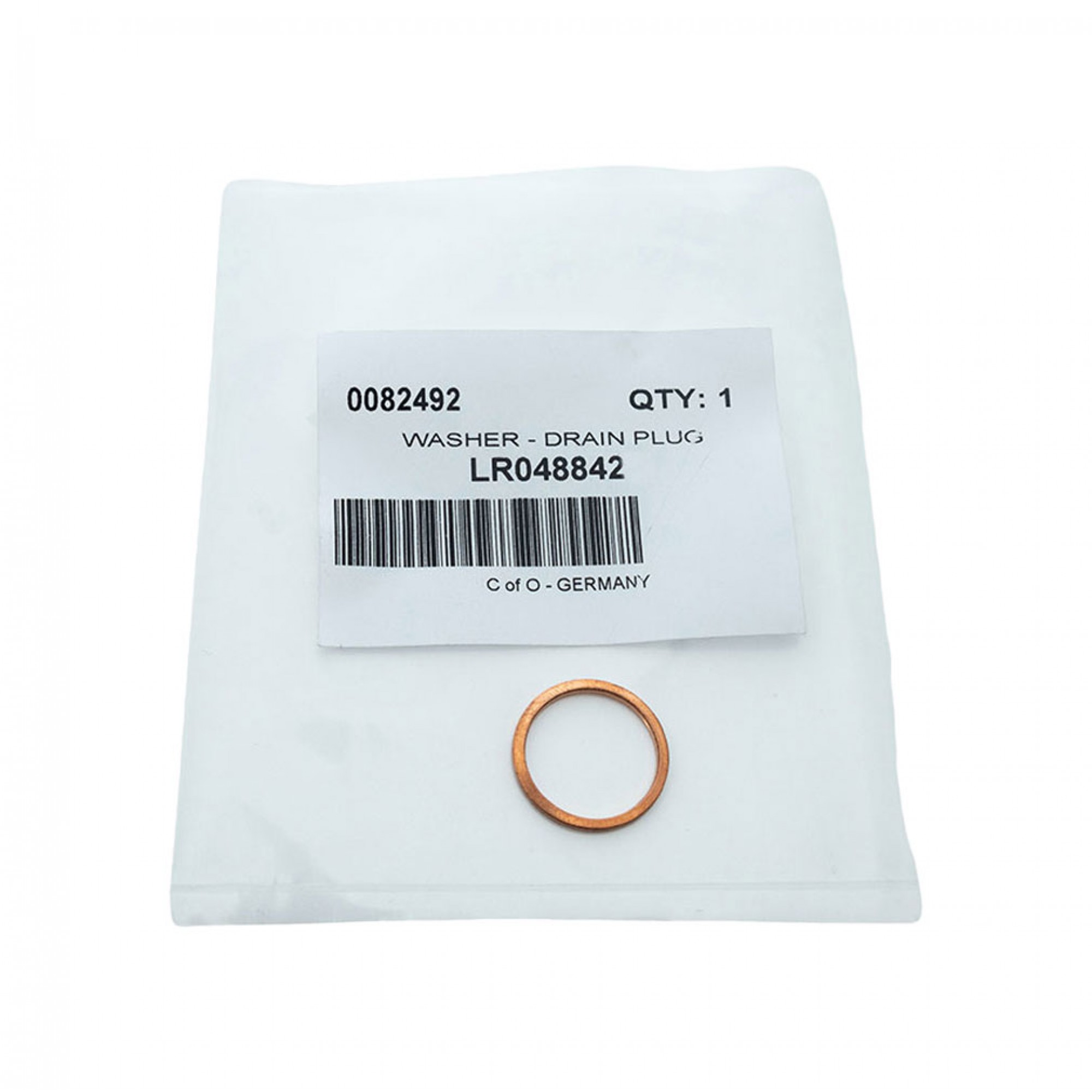 LR048842 - OEM Washer M18 Drain Plug Transfer Box