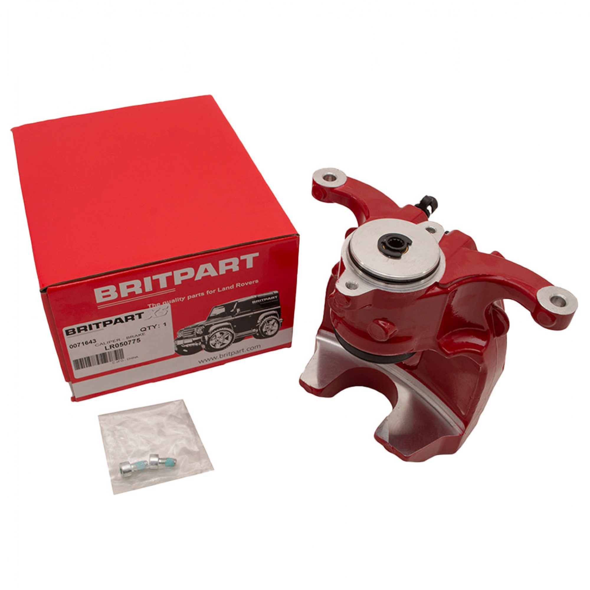 LR050775 - Rear RH Red Brake Caliper